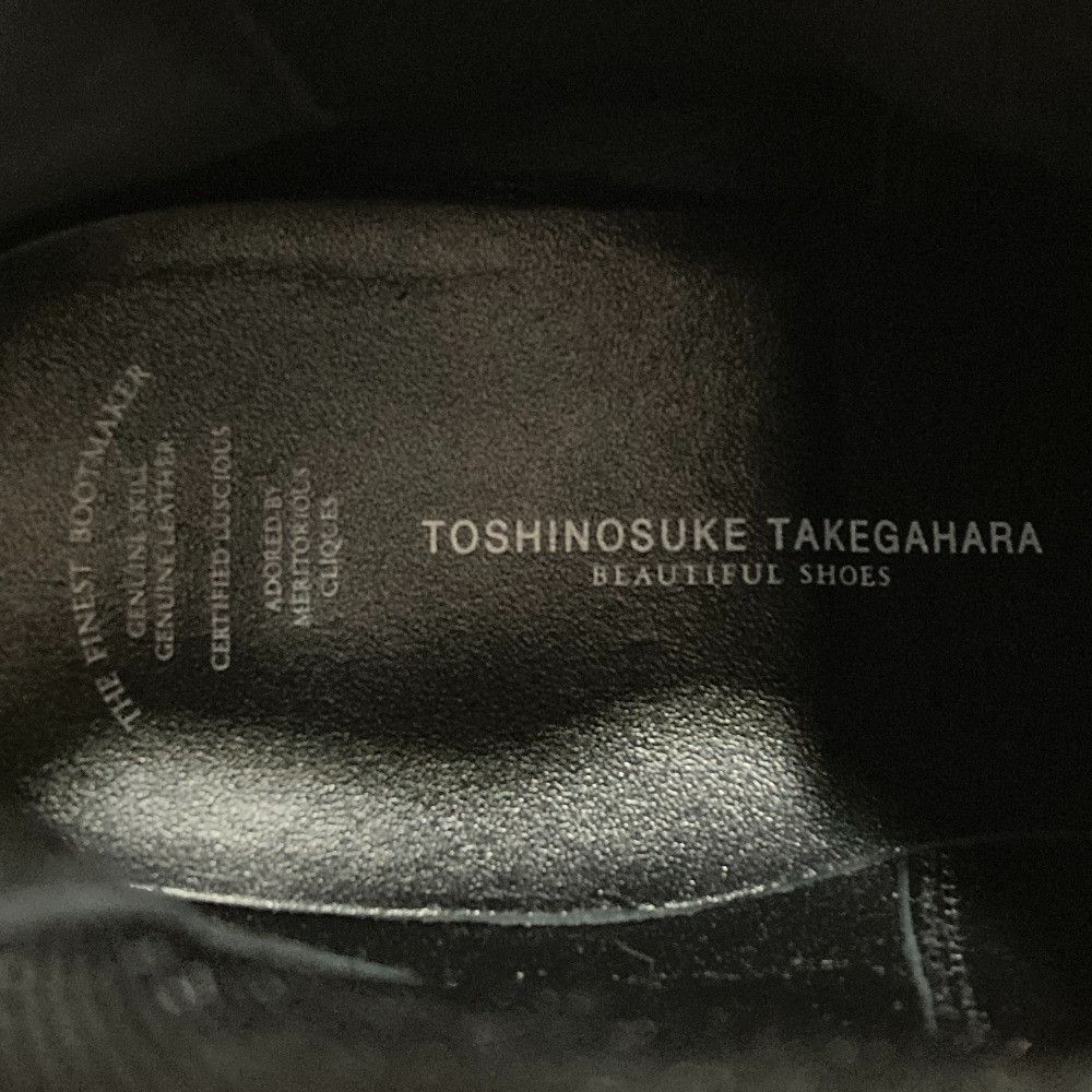 Other Other BEAUTIFUL SHOES TOSHINOSUKE TAKEGAHARA Leather Boots Leather Shoes DUTY FREE for USA Size ONE SIZE - 7 Thumbnail