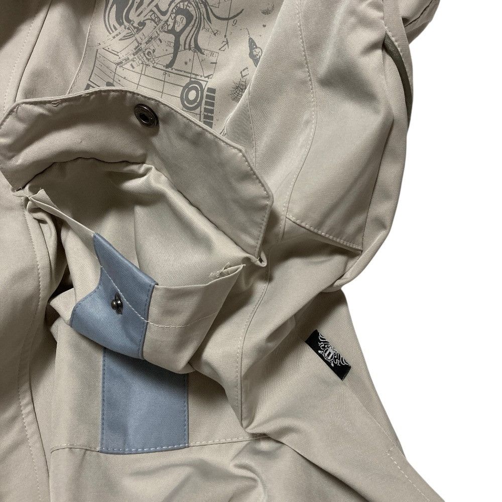 Other Other OZZ CONTE Patchwork Hooded Coat Others Outerwear DUTY FREE for USA Size ONE SIZE - 4 Thumbnail
