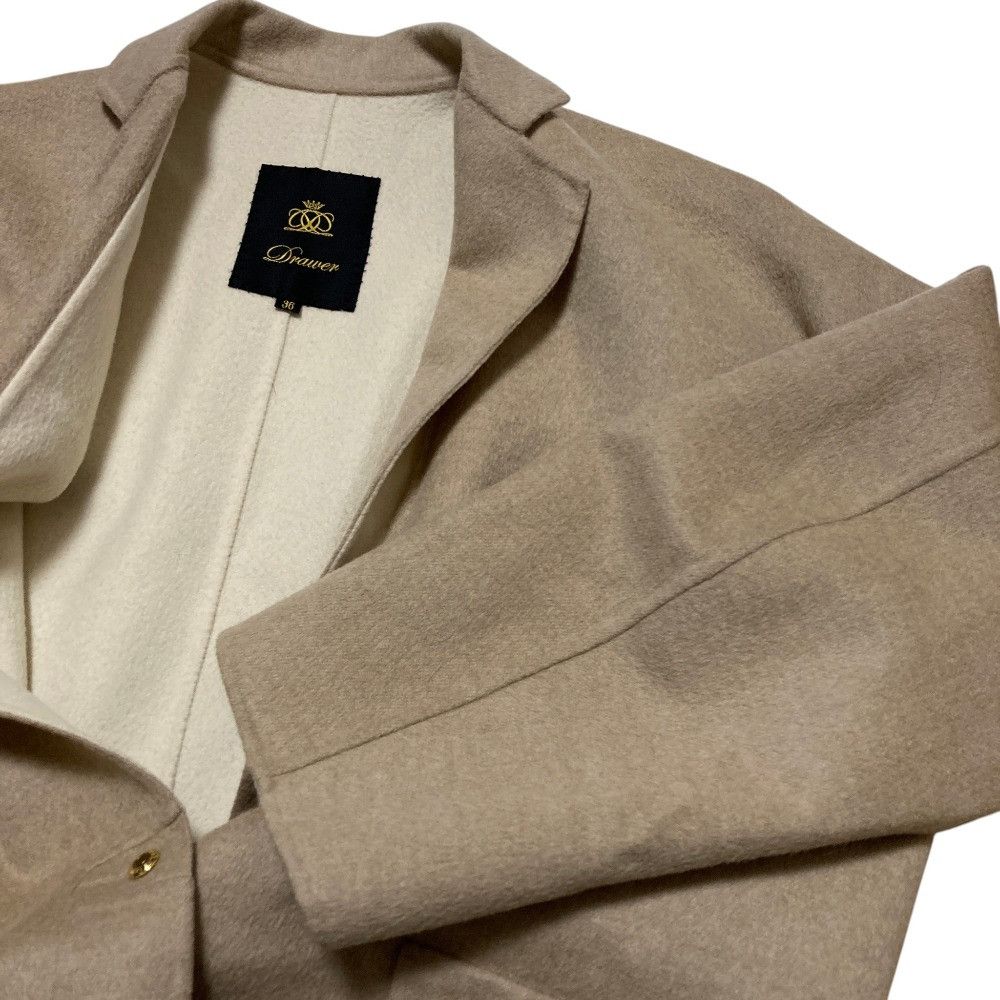 Other Other Drawer Alpaca Blend Coat Textile Outerwear 6525-299-0574 DUTY FREE for USA Size ONE SIZE - 3 Thumbnail