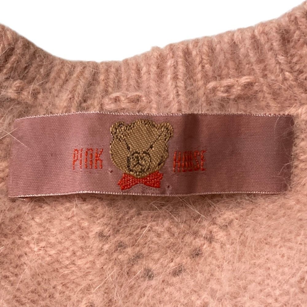 Other Other PINK HOUSE Love Ribbon Bear Knit Cardigan Textile Tops DUTY FREE for USA Size ONE SIZE - 4 Thumbnail