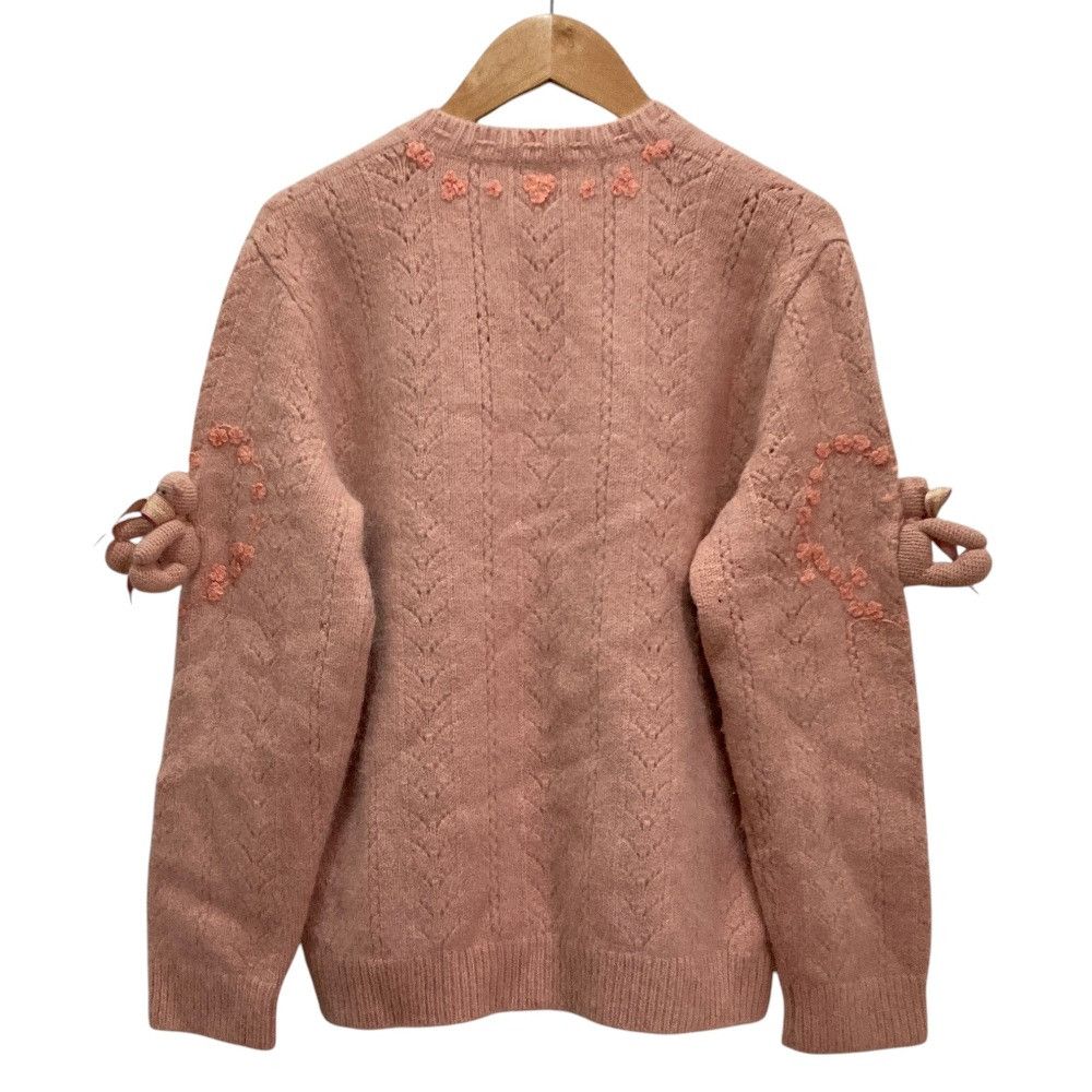 Other Other PINK HOUSE Love Ribbon Bear Knit Cardigan Textile Tops DUTY FREE for USA Size ONE SIZE - 2 Thumbnail