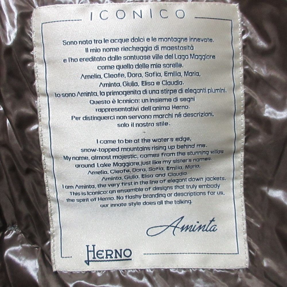 Other Other Herno ICONICO Nylon Down Jacket Textile Outerwear PI0043DIC DUTY FREE for USA Size ONE SIZE - 9 Thumbnail
