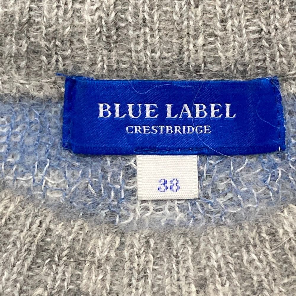 Other Other BLUE LABEL CRESTBRIDGE Hairy Argyle Knit Sweater Textile Tops 55N15651 DUTY FREE for USA Size ONE SIZE - 4 Thumbnail