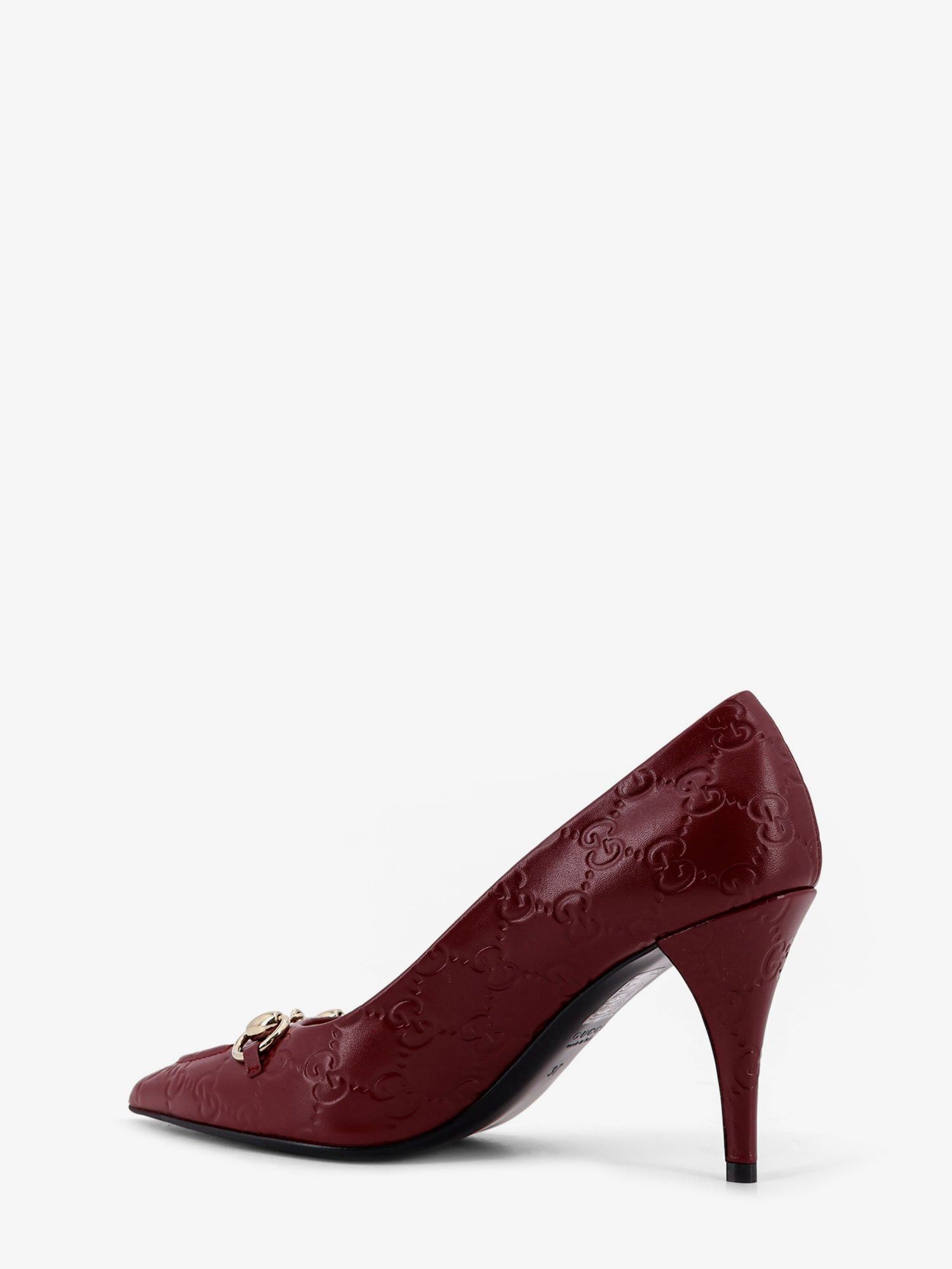 Gucci Gucci Gucci Rosso Ancora GG leather décolleté IT 41 Women - USA Tariffs Included Size US 11 / IT 41 - 3 Thumbnail