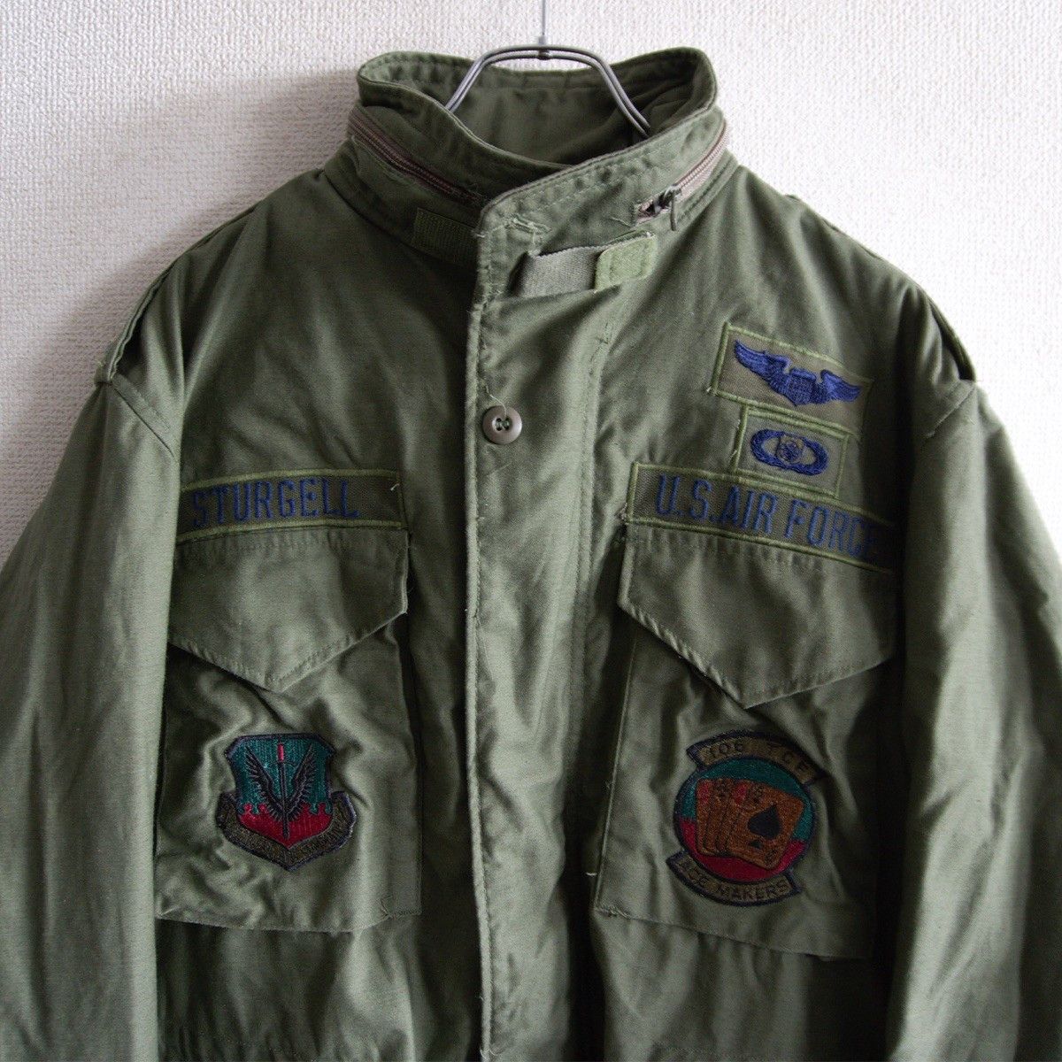 Vintage US ARMY 80s M-65 3rd Field Jacket Size MEDIUM-REGULAR Size US M / EU 48-50 / 2 - 4 Thumbnail