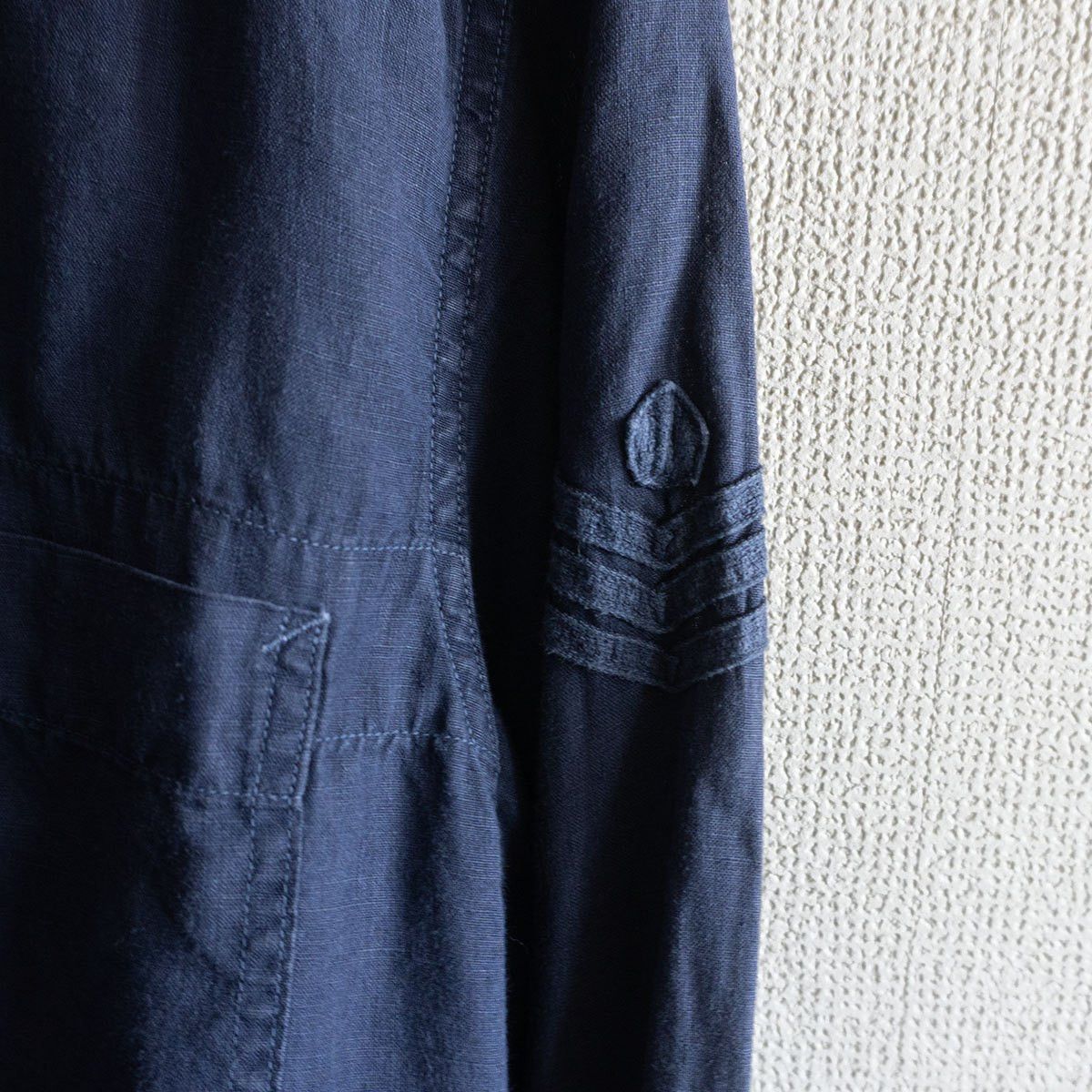 Nigel Cabourn NIGEL CABOURN Linen Work Shirt Size L Size US L / EU 52-54 / 3 - 4 Thumbnail