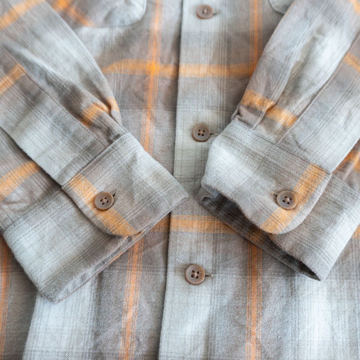 Pendleton PENDLETON Open Collar Cotton Ombre Shirt Size M Size US M / EU 48-50 / 2 - 4 Thumbnail