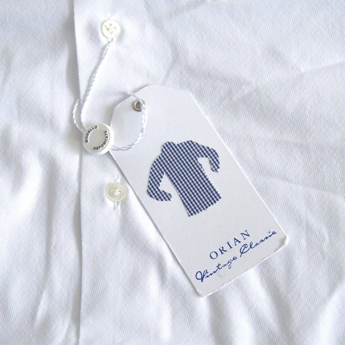 Vintage ORIAN Cotton Shirt White Size 38-15 Size US L / EU 52-54 / 3 - 5 Thumbnail
