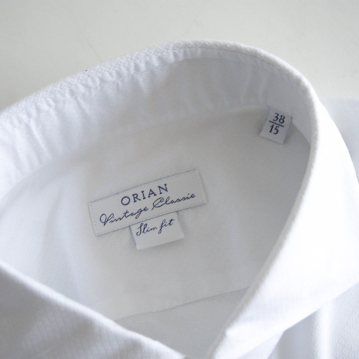 Vintage ORIAN Cotton Shirt White Size 38-15 Size US L / EU 52-54 / 3 - 4 Thumbnail