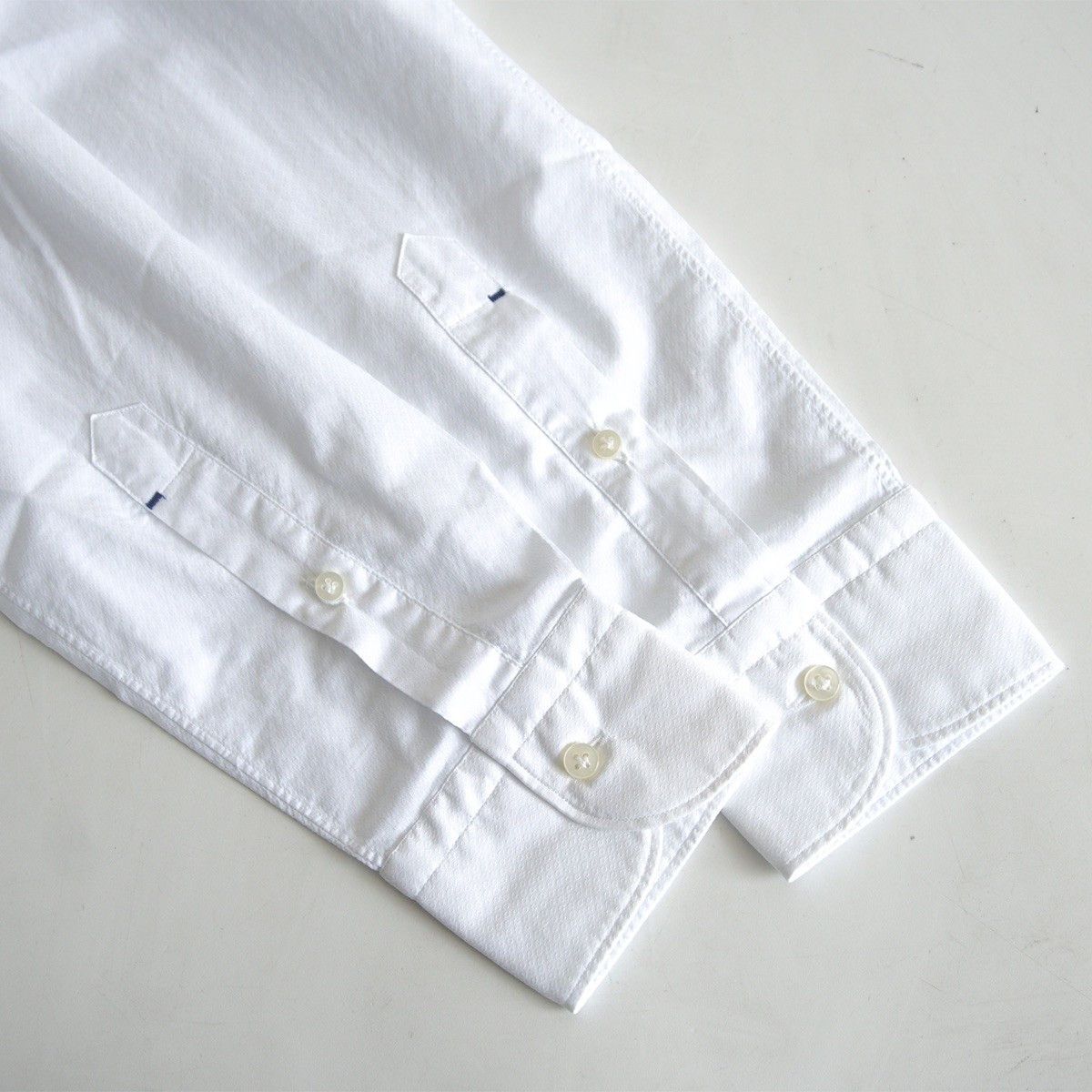 Vintage ORIAN Cotton Shirt White Size 38-15 Size US L / EU 52-54 / 3 - 3 Thumbnail