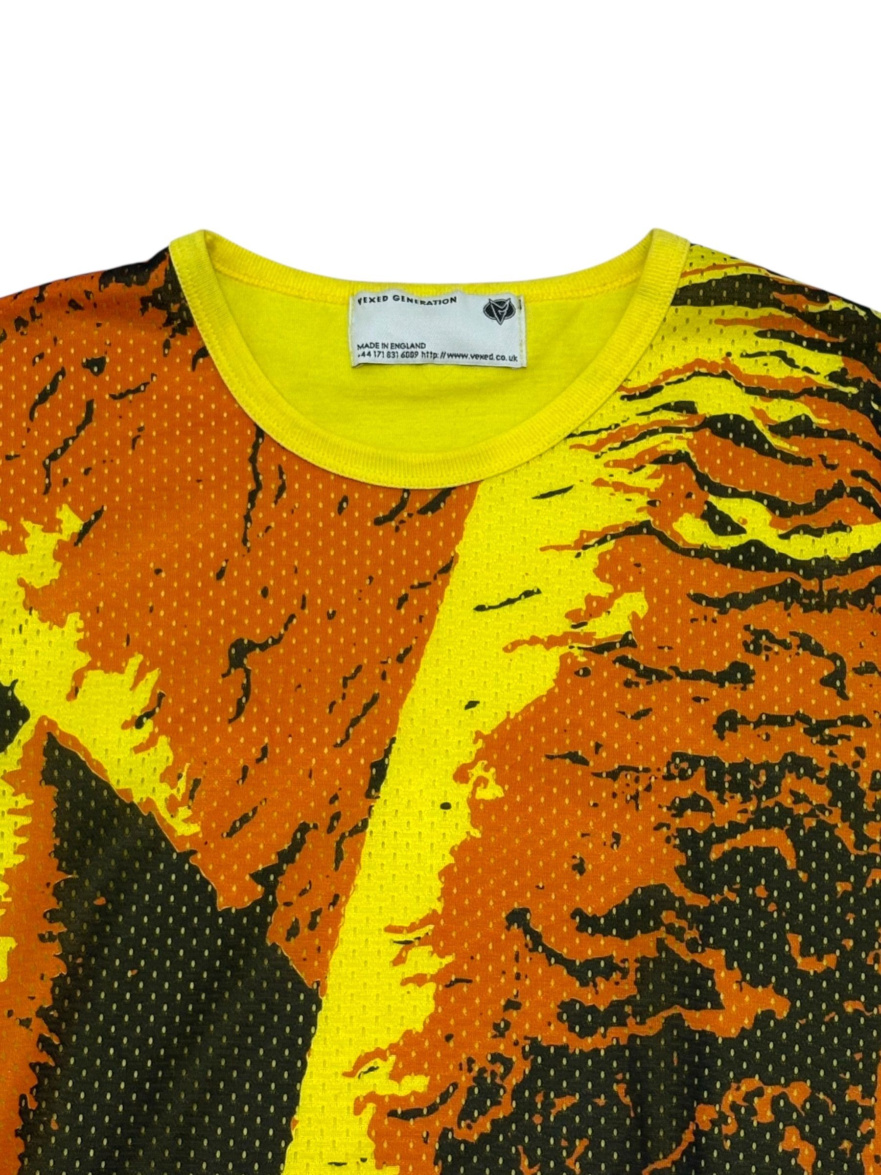 Vexed Generation Vexed Generation Mesh Graphic Tee Yellow Size S Size US S / EU 44-46 / 1 - 2 Thumbnail