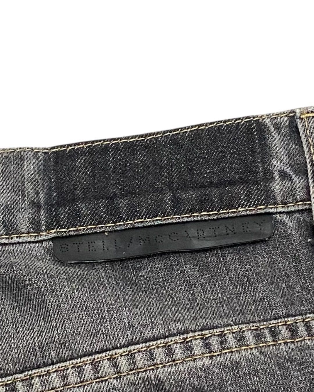 Stella McCartney Stella McCartney Gray Wash Denim Pants Raw Hem Size US 30 / EU 46 - 5 Thumbnail