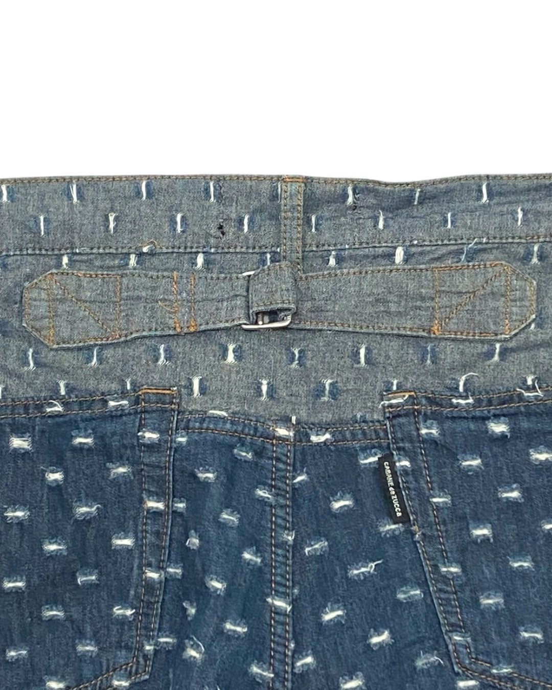 Zucca Zucca Patterned Jeans - Unique Waistband Detail Size US 28 / EU 44 - 5 Thumbnail