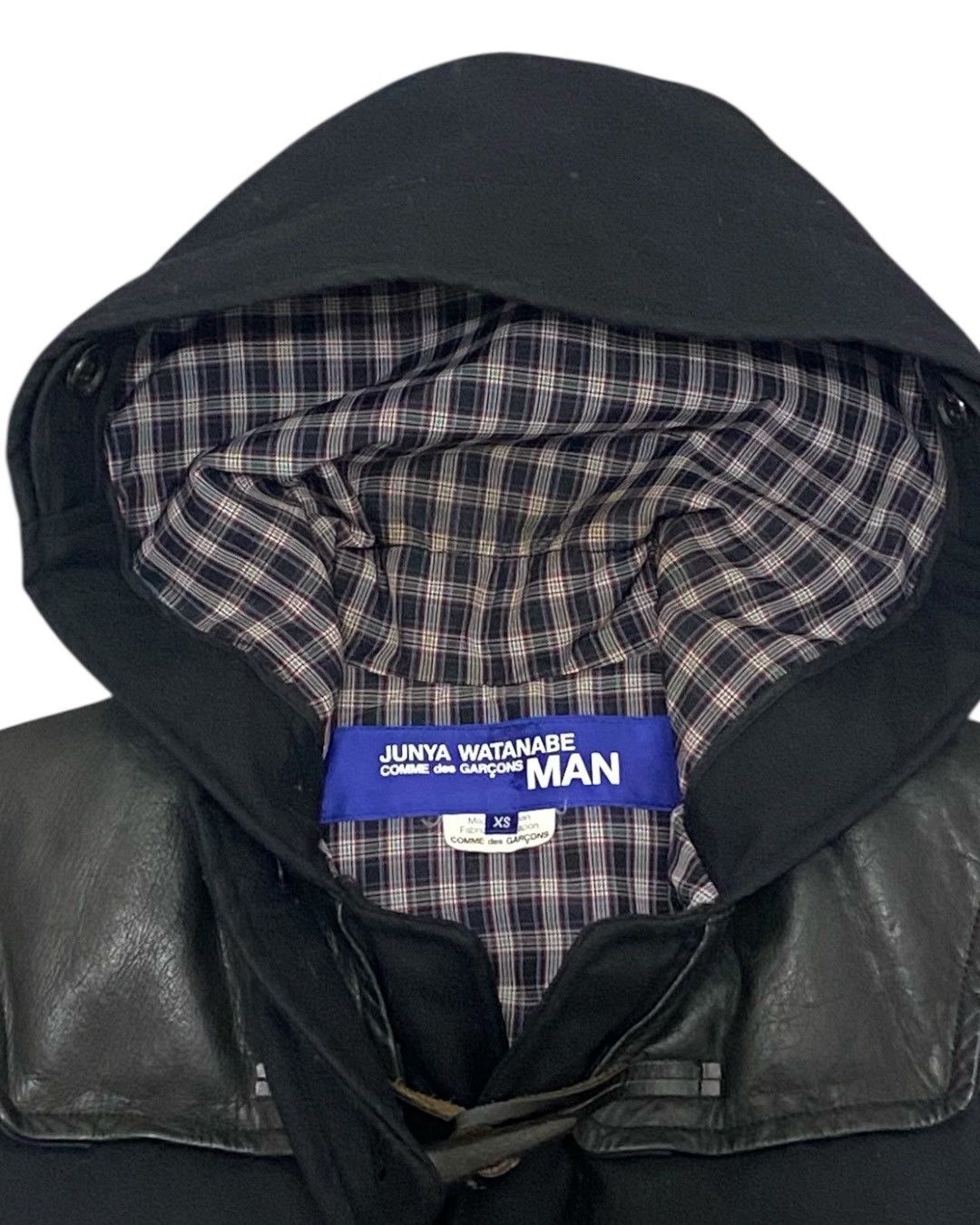 Junya Watanabe JUNYA WATANABE MAN Hooded Puffer Vest Toggle Black Size US XS / EU 42 / 0 - 2 Thumbnail