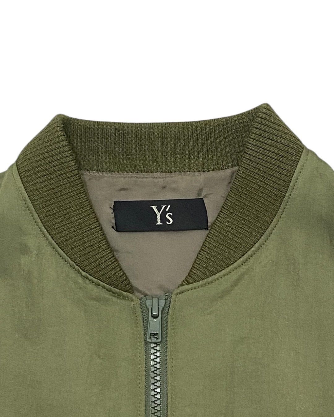 Yohji Yamamoto Y's Green Bomber Jacket 2007 S/S Size US L / EU 52-54 / 3 - 2 Thumbnail