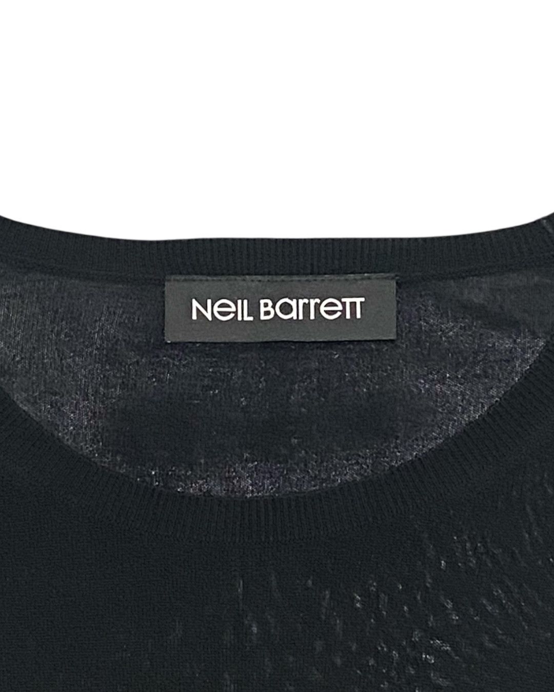 Neil Barrett Neil Barrett Color Block Knit Sweater Size US M / EU 48-50 / 2 - 2 Thumbnail