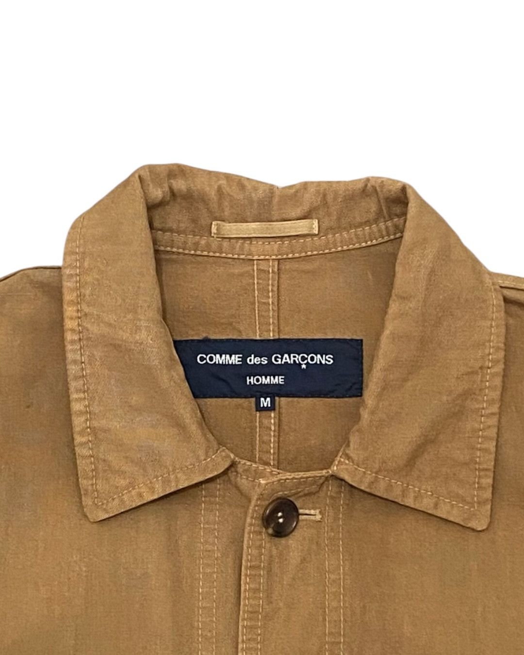 Comme des Garcons Comme des Garcons Homme Brown Workwear Jacket Size US M / EU 48-50 / 2 - 3 Thumbnail