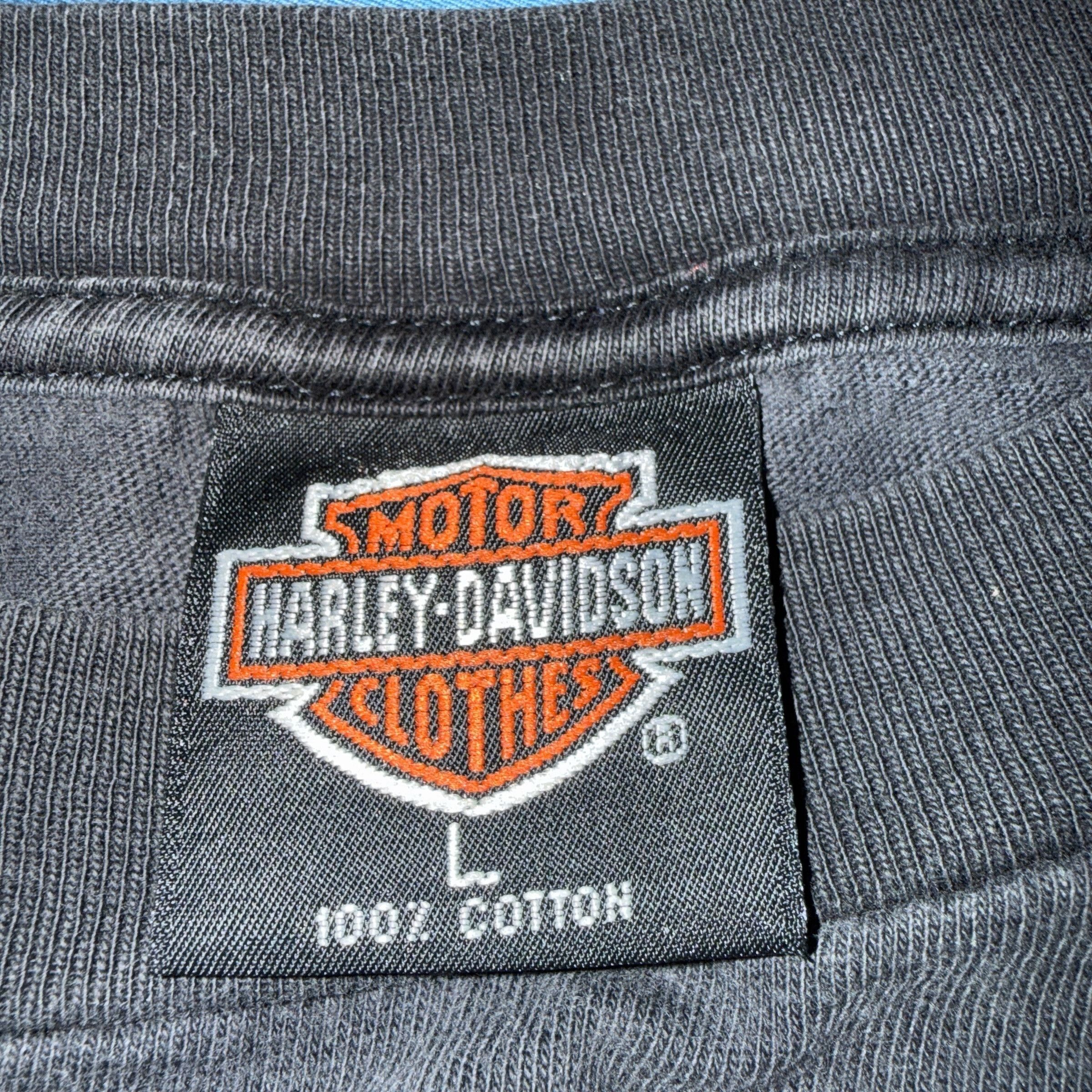 Harley Davidson HARLEY-DAVIDSON 90s Vintage Taz Devil Double Sided Size L Size US L / EU 52-54 / 3 - 9 Thumbnail