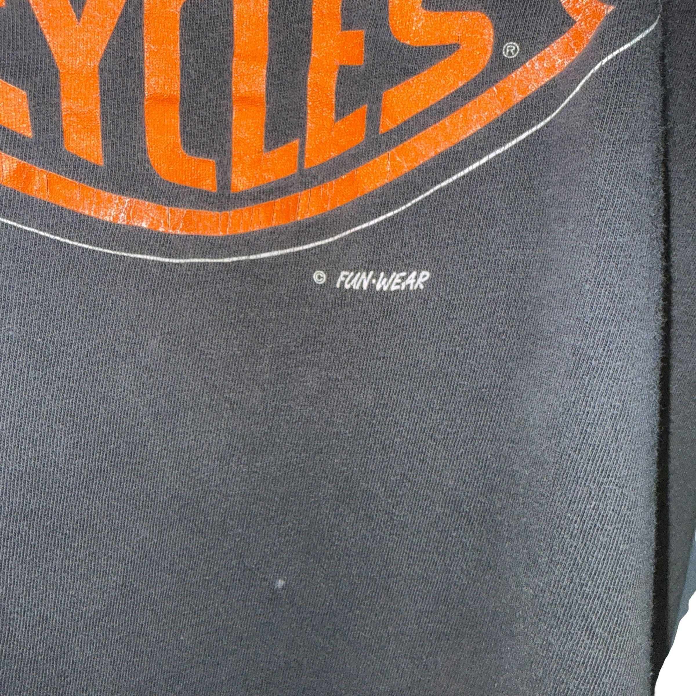 Harley Davidson HARLEY-DAVIDSON 90s Vintage Taz Devil Double Sided Size L Size US L / EU 52-54 / 3 - 6 Thumbnail