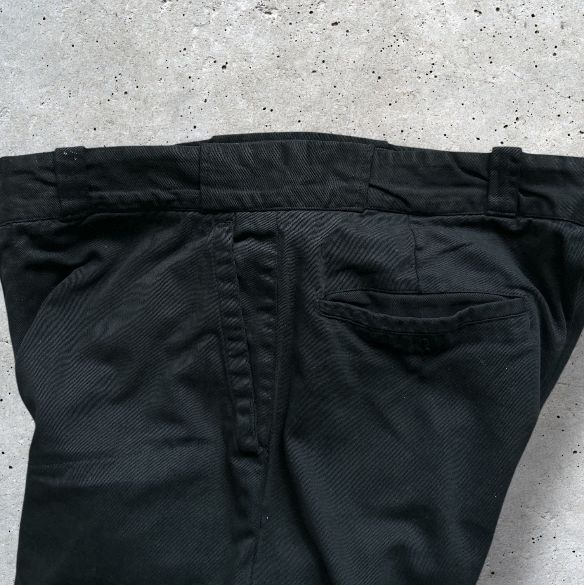 Vintage unknown 60's work pants black after dye Size 36 Size US 36 / EU 52 - 5 Thumbnail