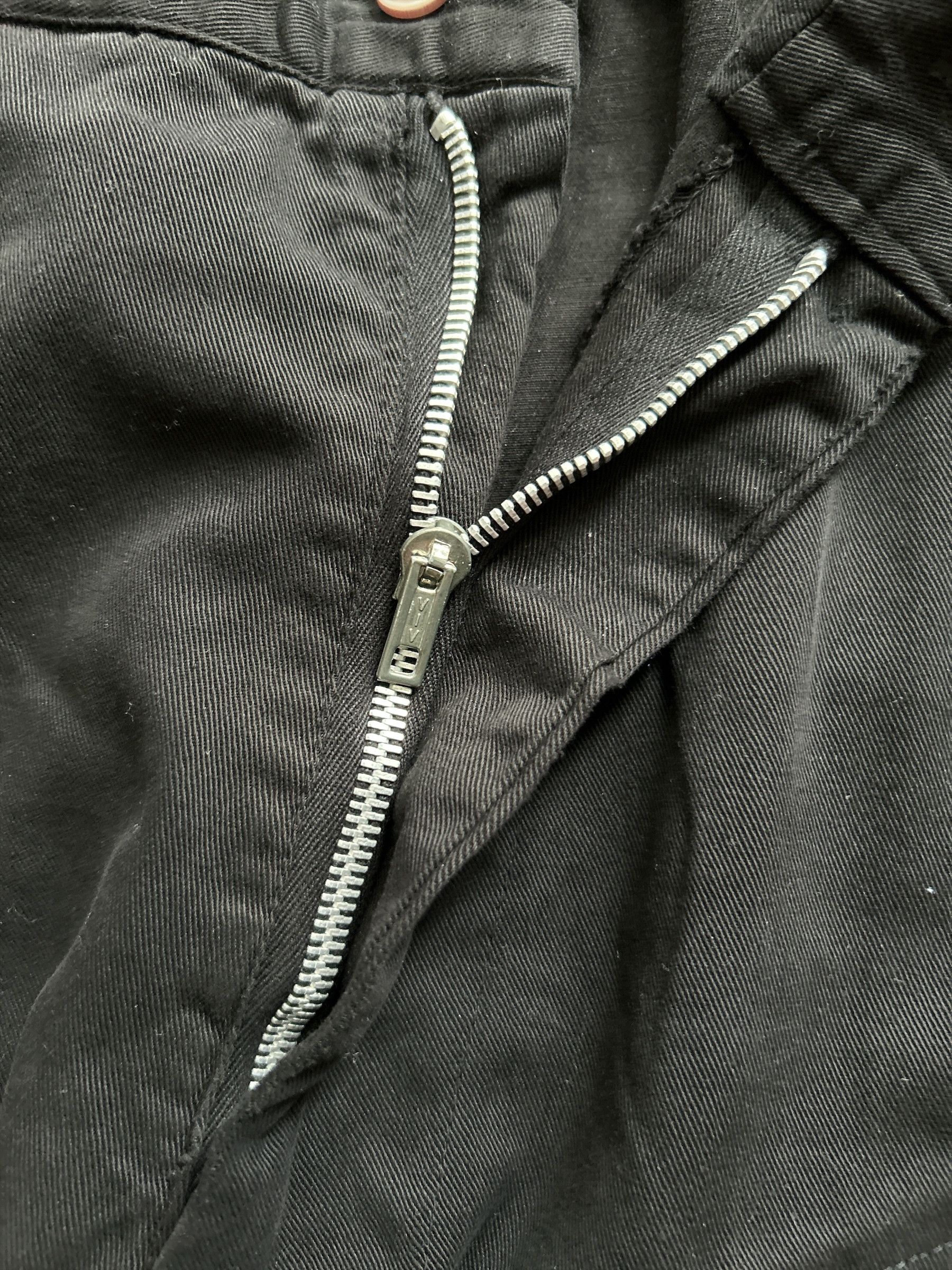Vintage unknown 60's work pants black after dye Size 36 Size US 36 / EU 52 - 2 Thumbnail