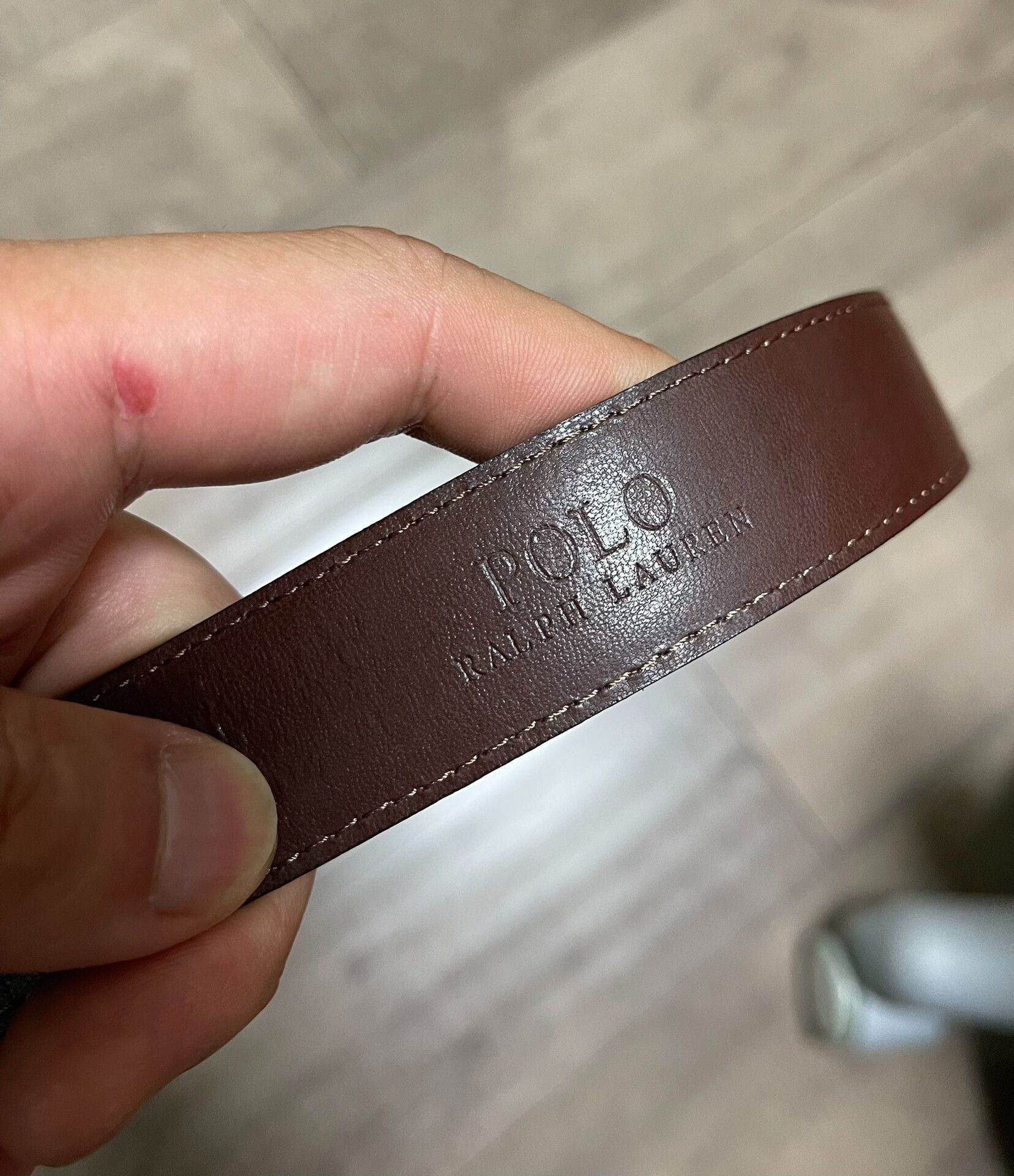 Ralph Lauren Ralph Lauren Suede Leather Brass Buckle Belt Size ONE SIZE - 5 Thumbnail
