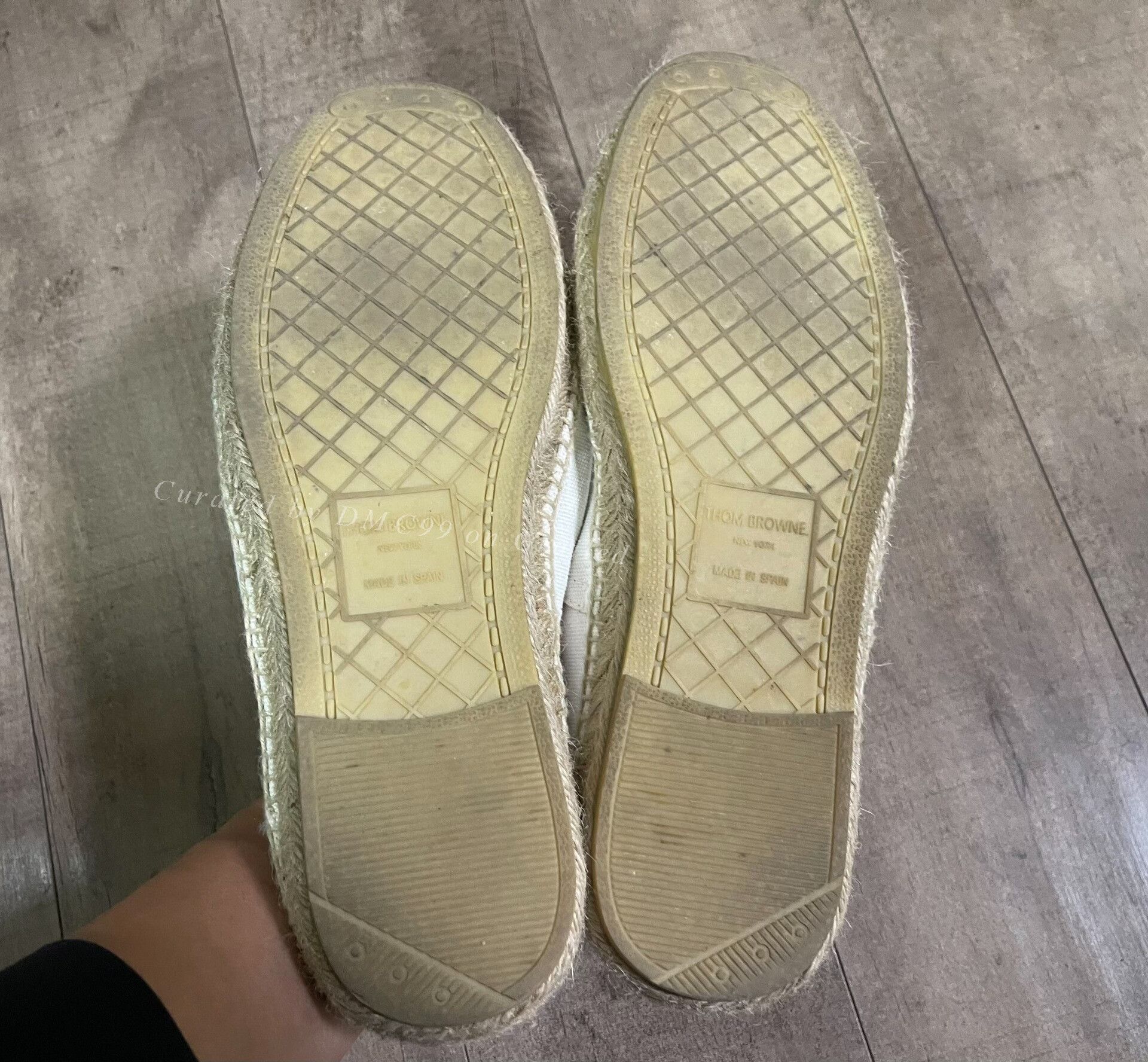 Thom Browne THOM BROWNE Summer Ivory White Espadrilles Size US 10 / EU 43 - 5 Thumbnail