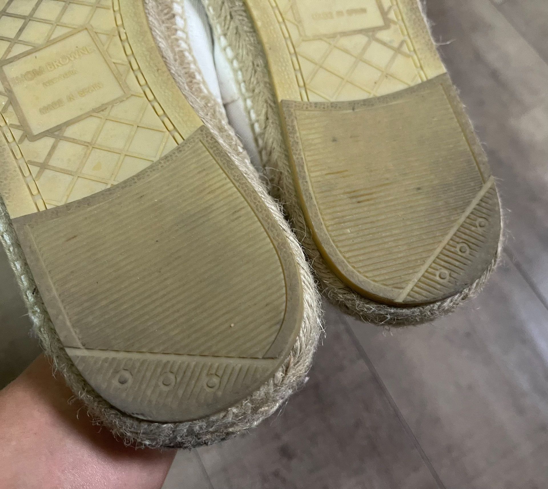 Thom Browne THOM BROWNE Summer Ivory White Espadrilles Size US 10 / EU 43 - 7 Thumbnail