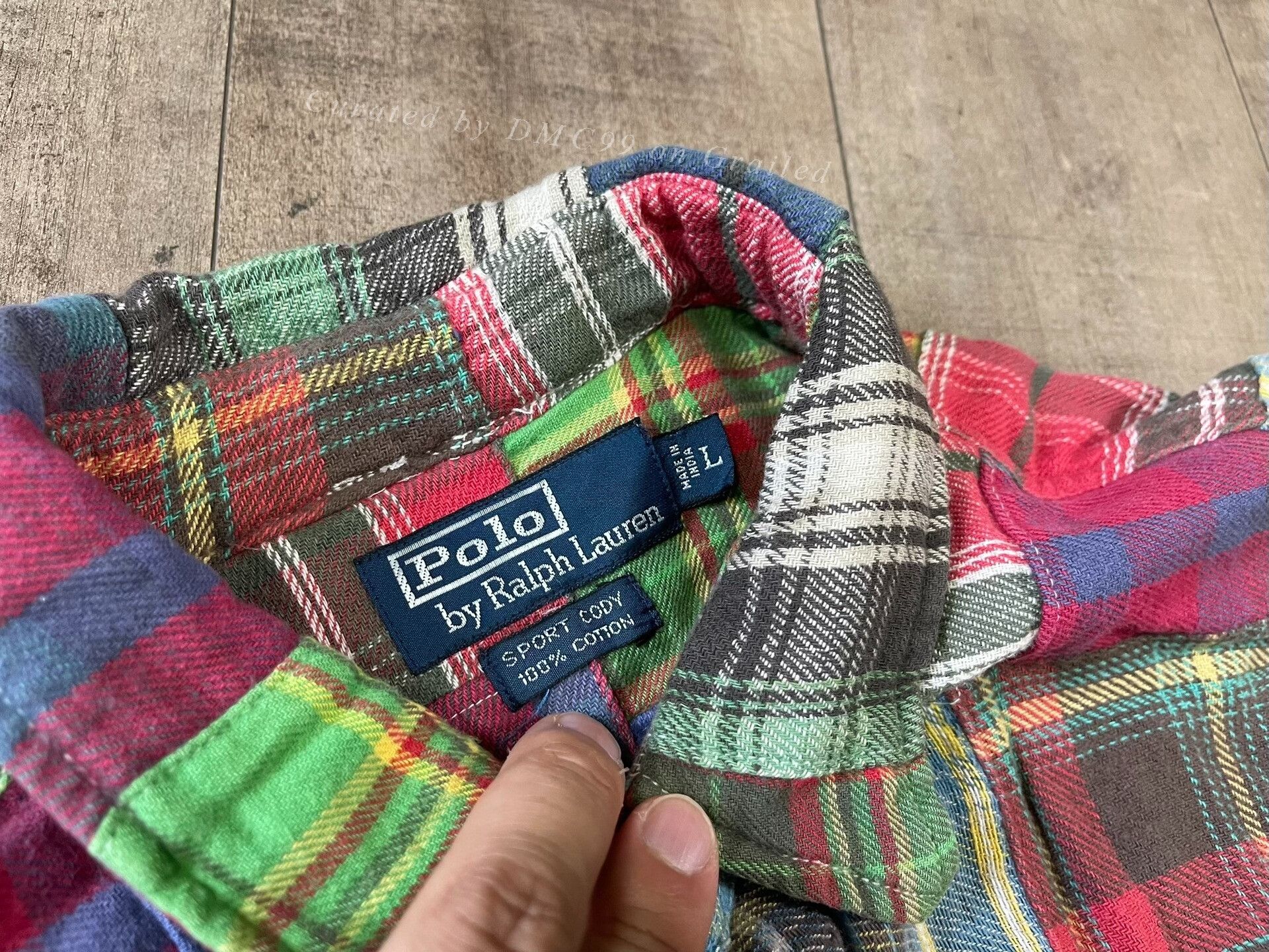 RRL Ralph Lauren Rare Vintage Ralph Lauren Patchwork Jacket Size US L / EU 52-54 / 3 - 3 Thumbnail