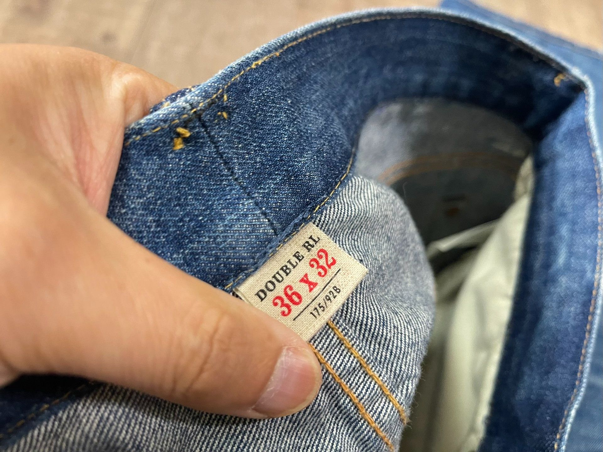 RRL Ralph Lauren RRL Ralph Lauren Vintage American Jeans Size US 30 / EU 46 - 7 Thumbnail