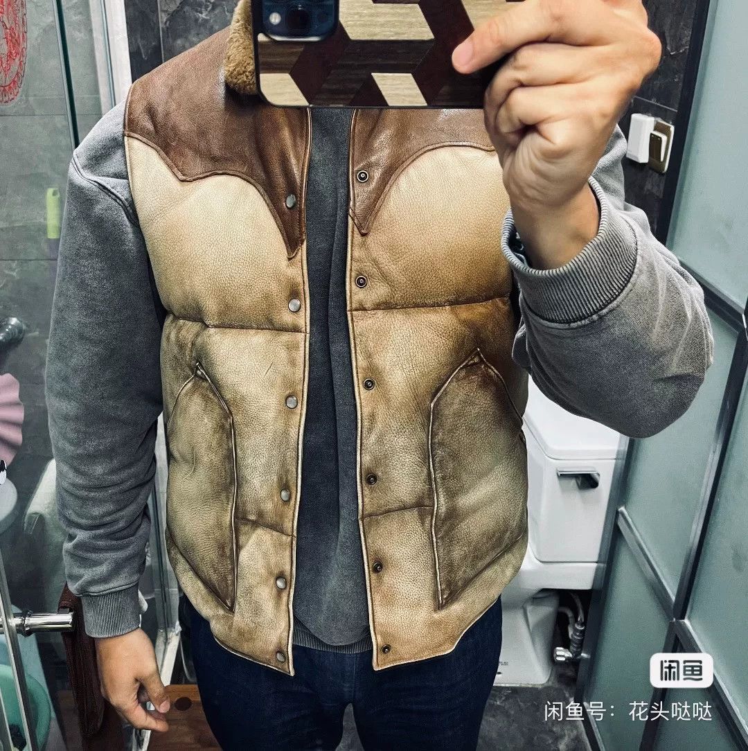 RRL Ralph Lauren RRL American Retro Down Vest Size US L / EU 52-54 / 3 - 2 Thumbnail
