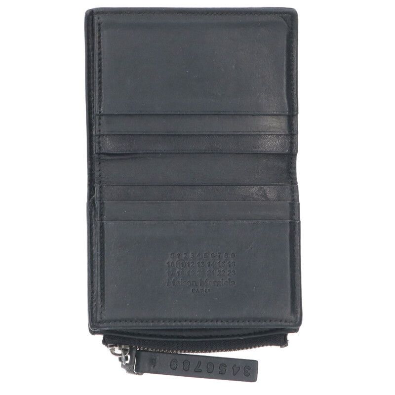 Maison Margiela Maison Margiela Bi-Fold Compact Wallet Black Size ONE SIZE Size ONE SIZE - 3 Thumbnail