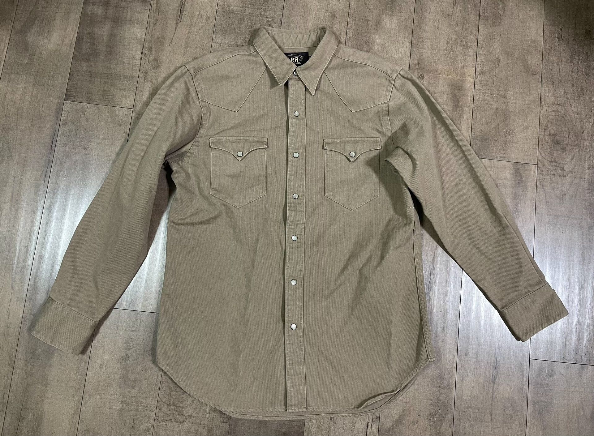 RRL Ralph Lauren RRL Ralph Lauren Vintage Western Shirt Jacket Size US S / EU 44-46 / 1 - 3 Thumbnail