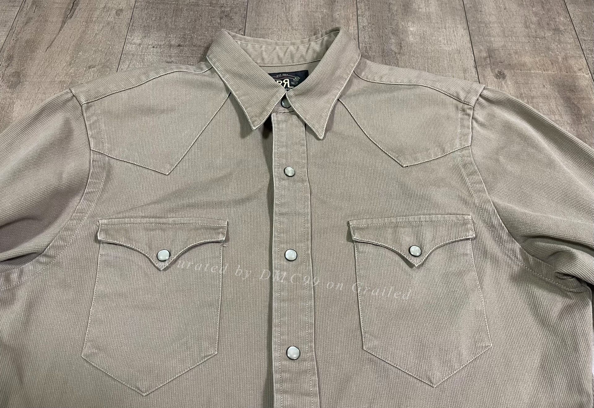 RRL Ralph Lauren RRL Ralph Lauren Vintage Western Shirt Jacket Size US S / EU 44-46 / 1 - 2 Thumbnail