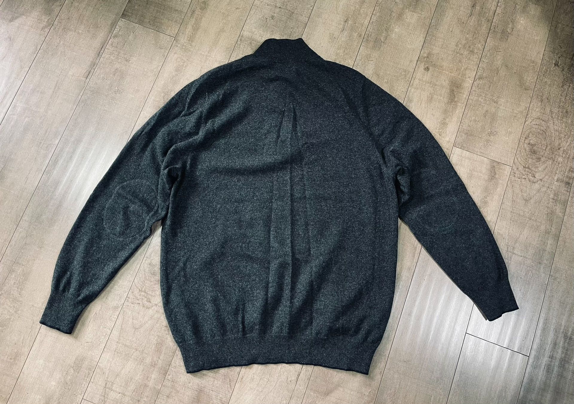 N.Peal N.peal Patchwork Cashmere Sweater Gray Size US S / EU 44-46 / 1 - 7 Thumbnail