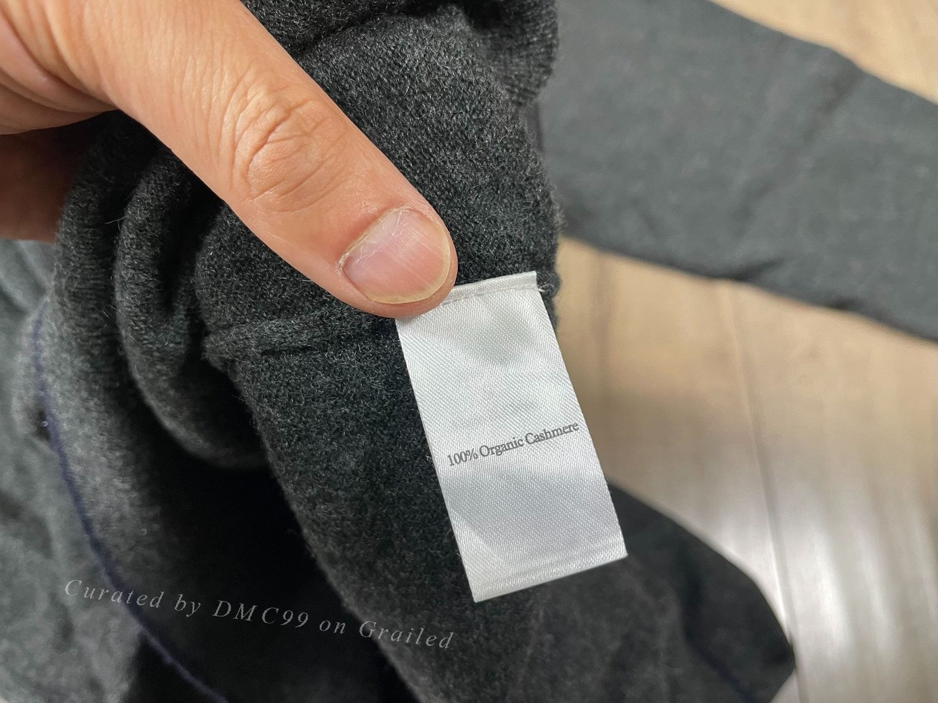 N.Peal N.peal Patchwork Cashmere Sweater Gray Size US S / EU 44-46 / 1 - 4 Thumbnail