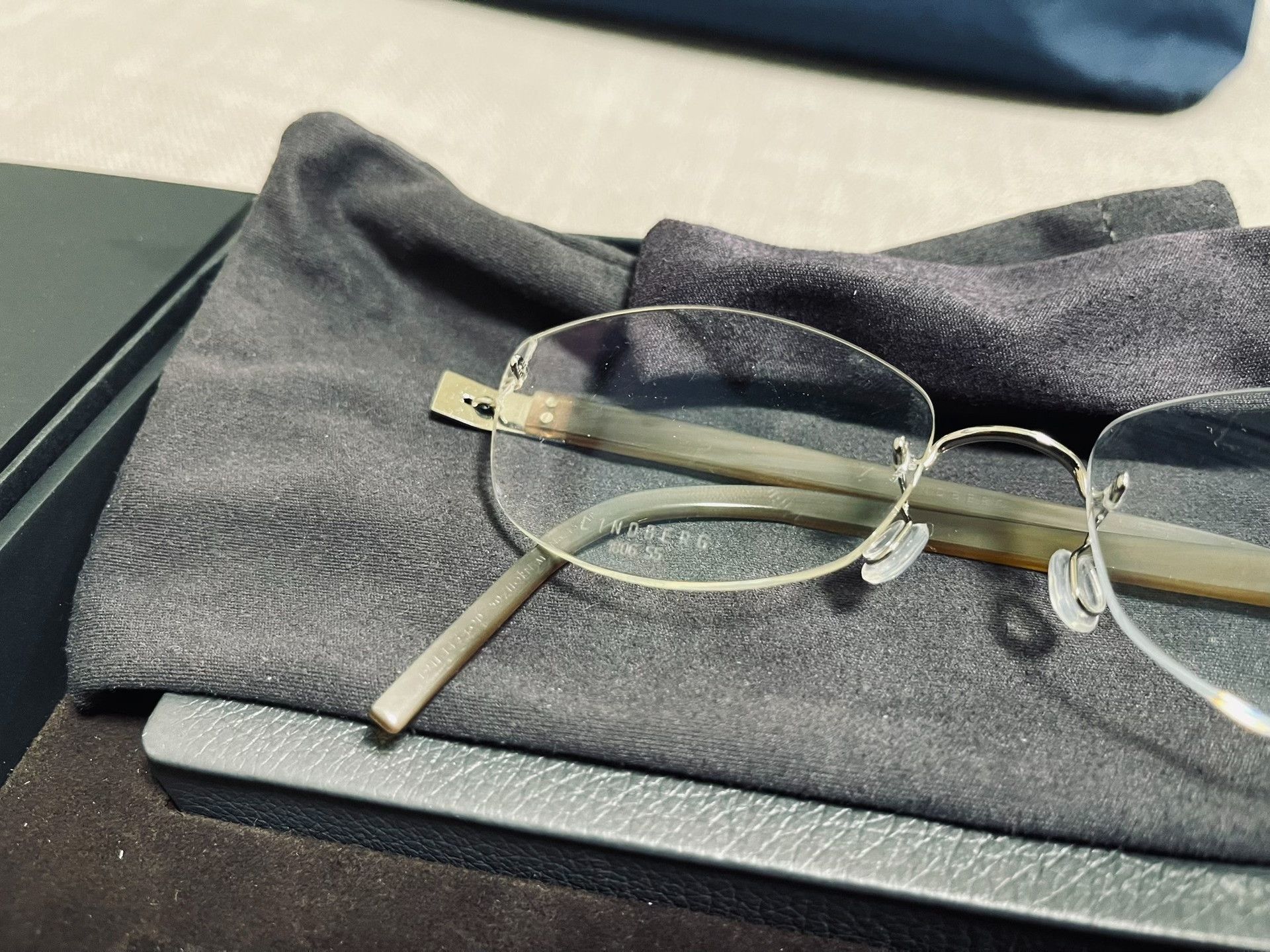 Lindberg Lindberg 18k White Gold Rimless Glasses Size ONE SIZE - 3 Thumbnail