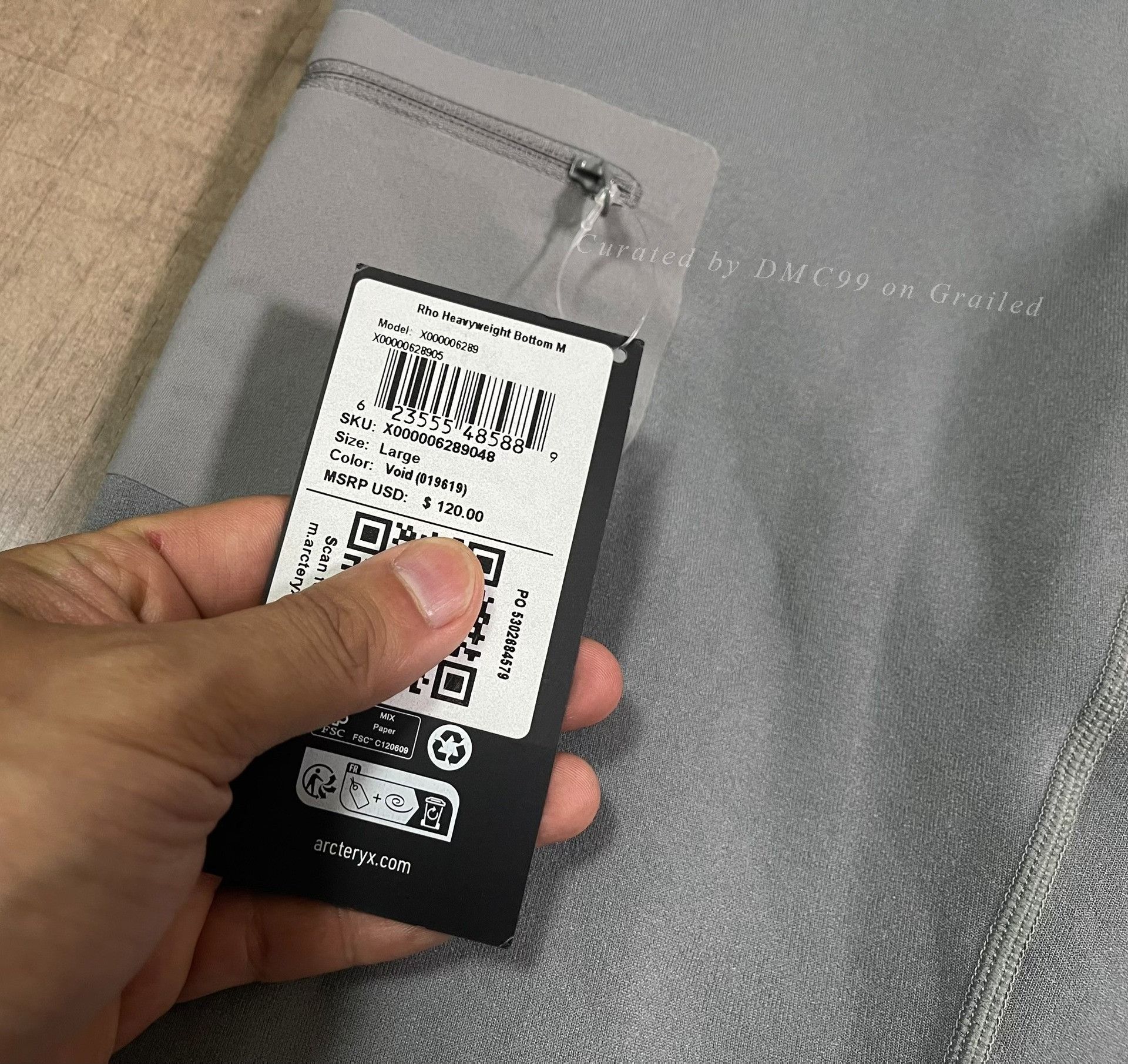 Arc'teryx Arc'teryx RHO Heavyweight Bottoms Size US 34 / EU 50 - 5 Thumbnail
