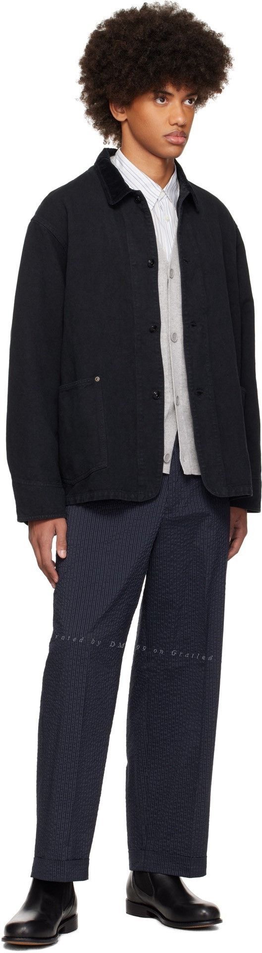 Kaptain Sunshine Kaptain Sunshine Forester Jacket Faded Black Size US XXS / EU 40 - 4 Thumbnail