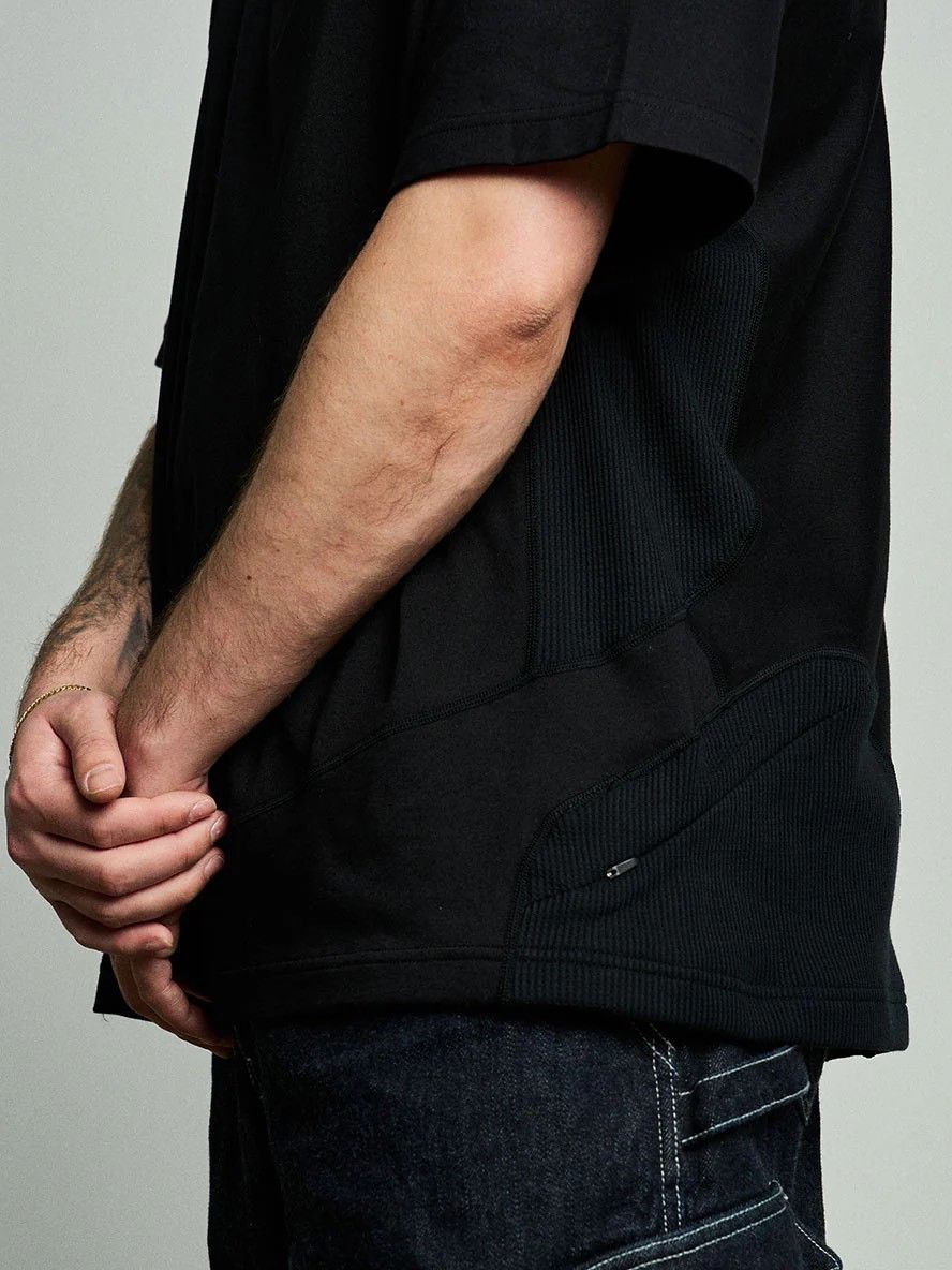 Goldwin Goldwin Panelled T-Shirt with Zipper Pocket Size US XXL / EU 58 / 5 - 8 Thumbnail