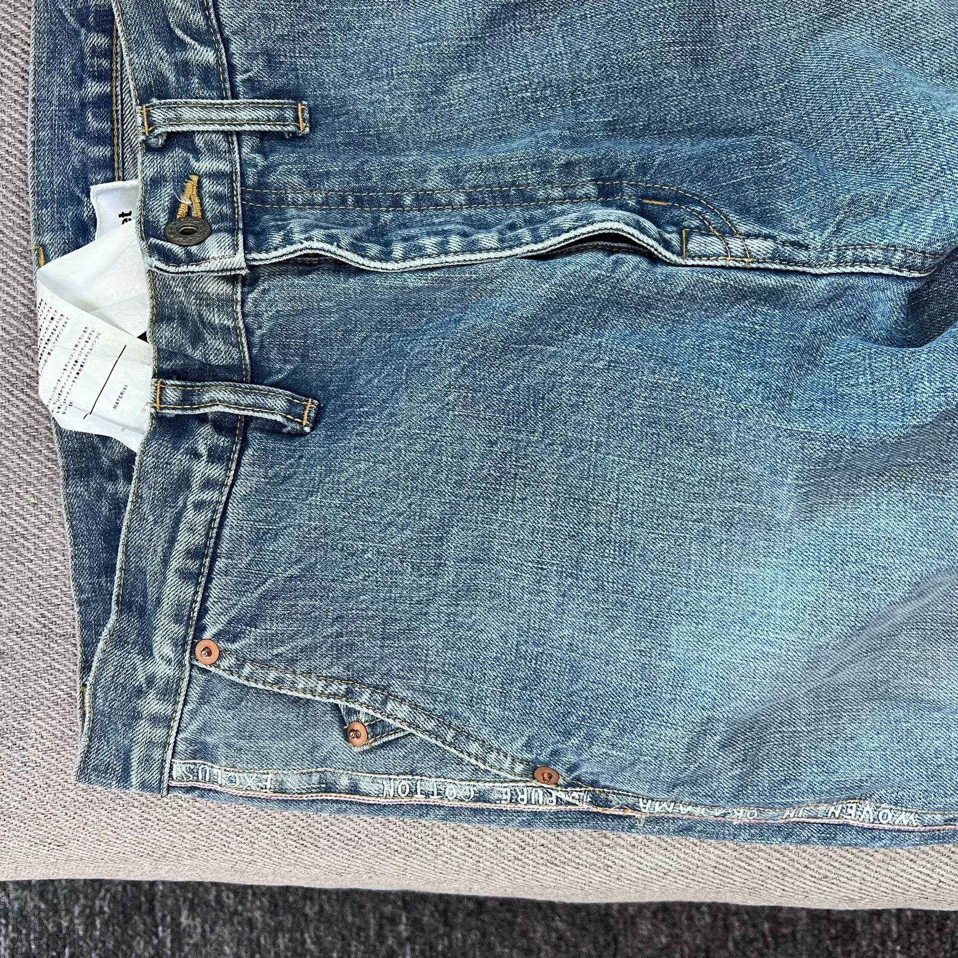 Doublet doublet 18ss Selvage Distressed Denim Pants Size US 26 / EU 42 - 3 Thumbnail