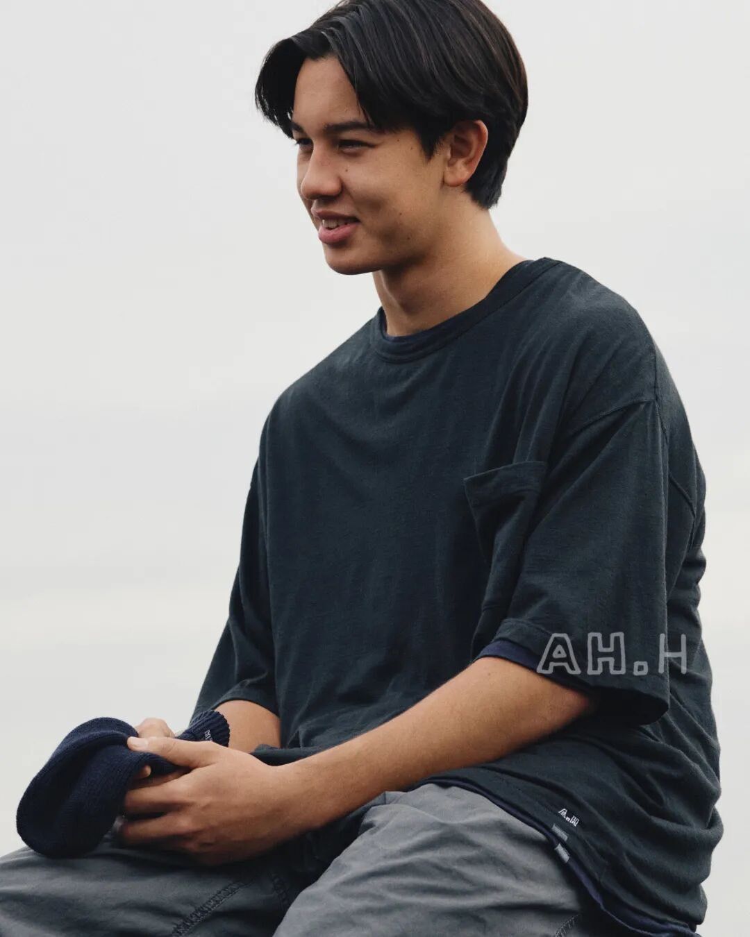 Other SUPER.NATURAL x A.H Hasegawa Merino Wool Tee Size US L / EU 52-54 / 3 - 5 Thumbnail