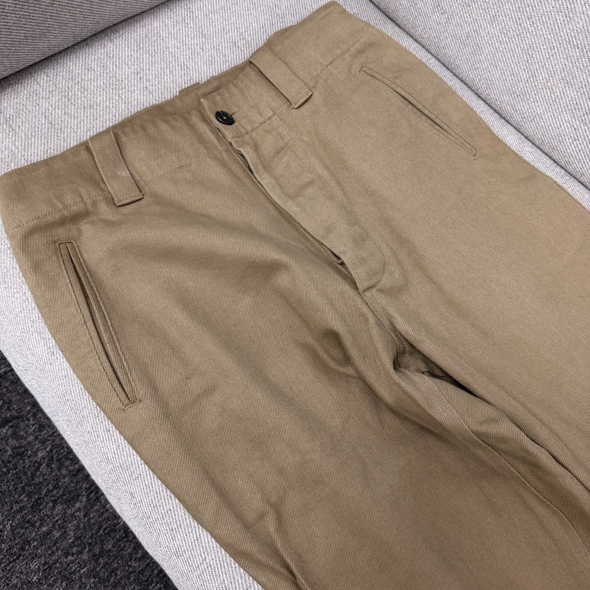 Margaret Howell Margaret Howell 21AW Dry Drill Cotton Work Pants Size US 26 / EU 42 - 2 Thumbnail