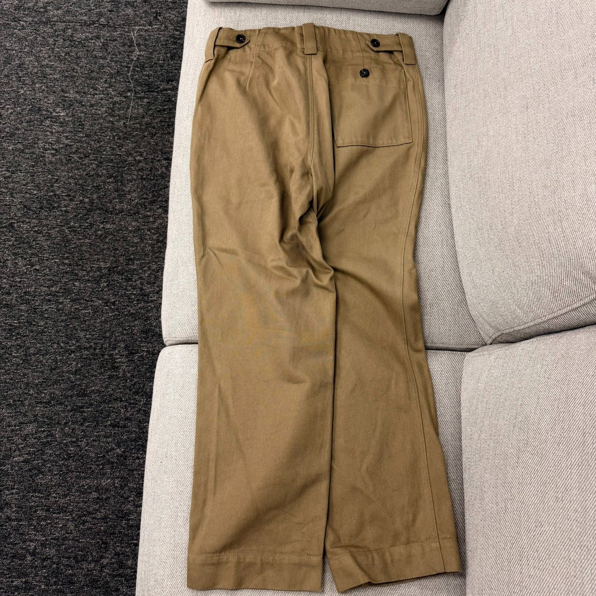 Margaret Howell Margaret Howell 21AW Dry Drill Cotton Work Pants Size US 26 / EU 42 - 3 Thumbnail