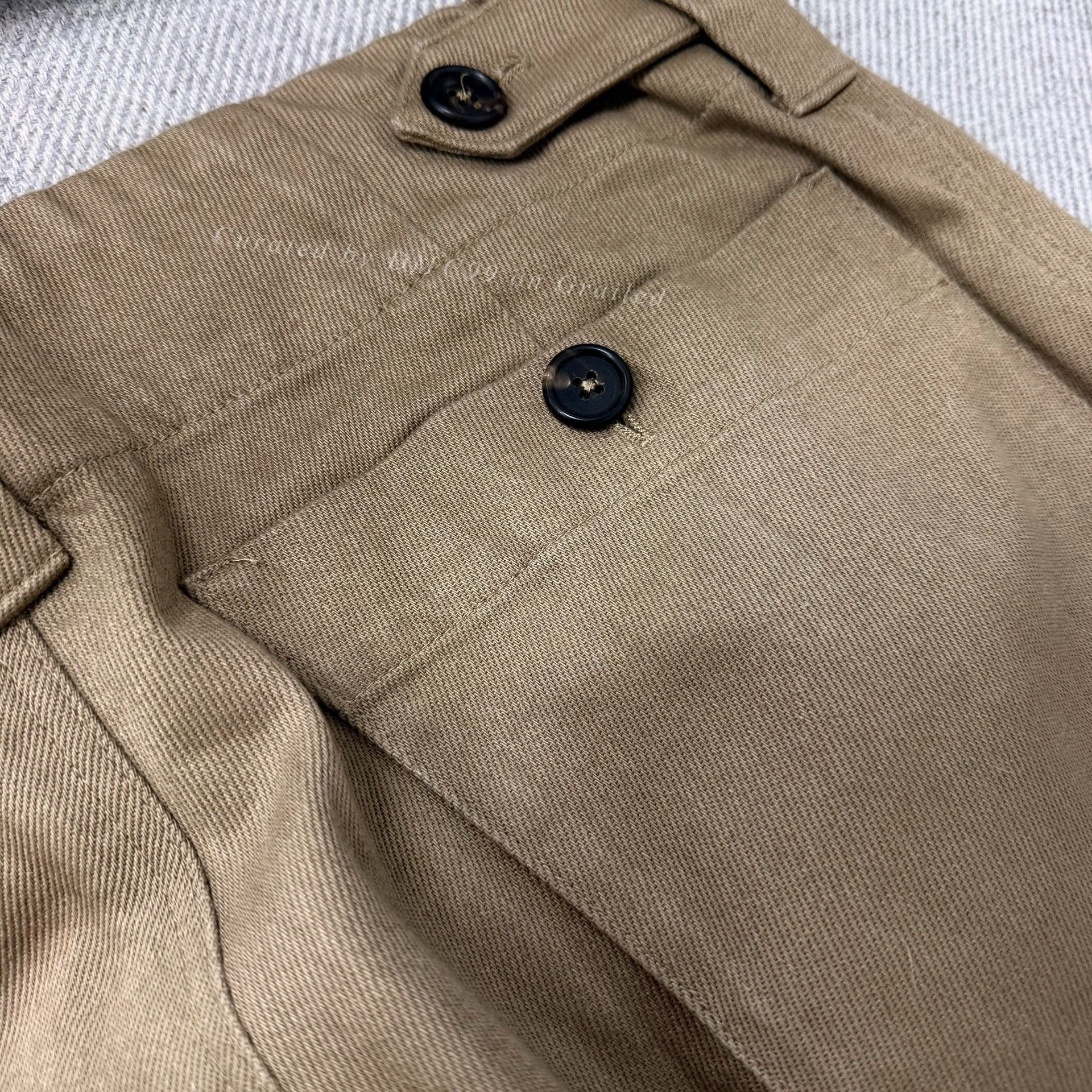 Margaret Howell Margaret Howell 21AW Dry Drill Cotton Work Pants Size US 26 / EU 42 - 4 Thumbnail