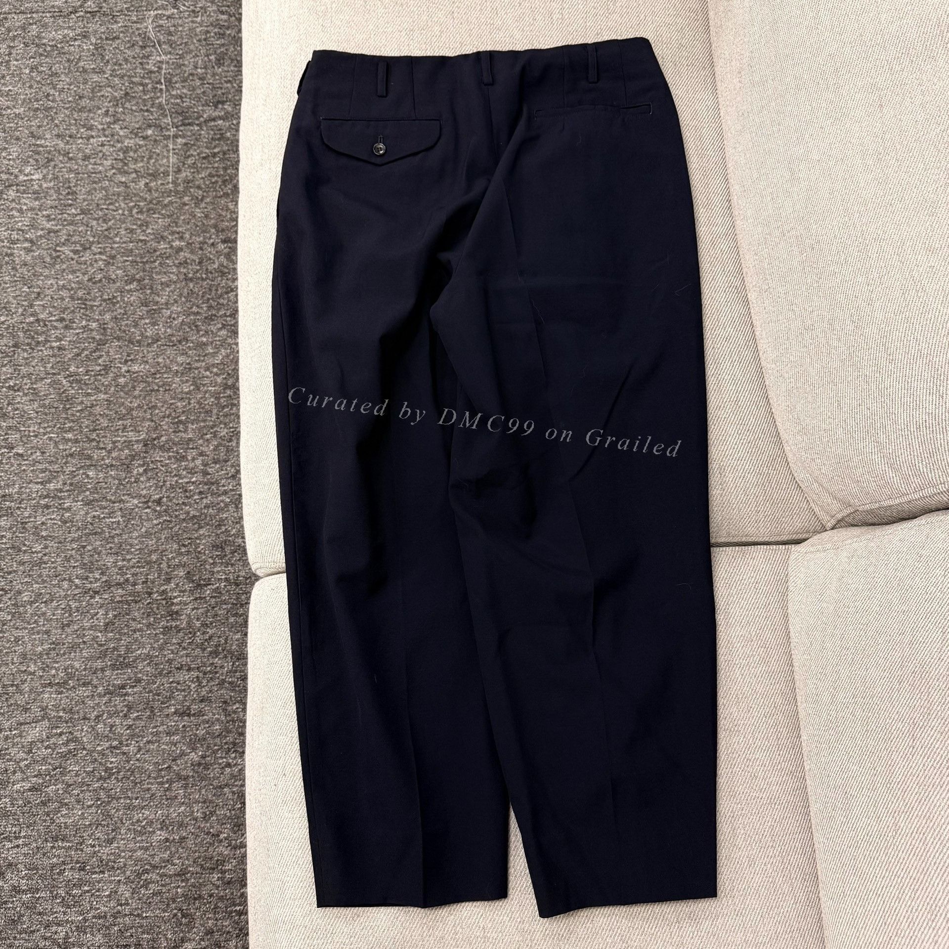 Comme des Garcons Homme Plus CDG Homme Plus Wide Tapered Pants Size US 30 / EU 46 - 4 Thumbnail