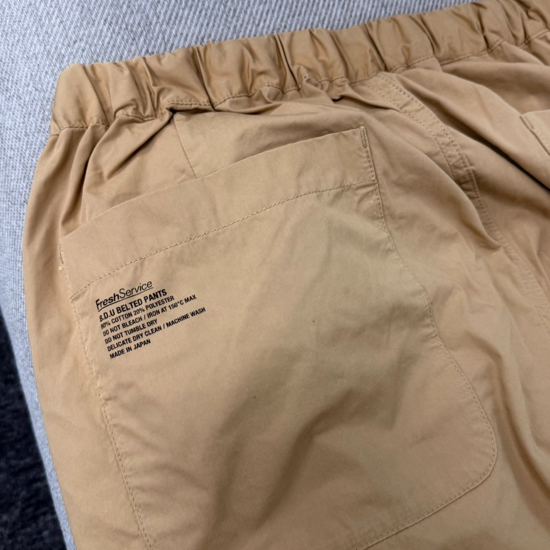 Service Works freshService 20AW BDU Belted Pants Size US 26 / EU 42 - 4 Thumbnail