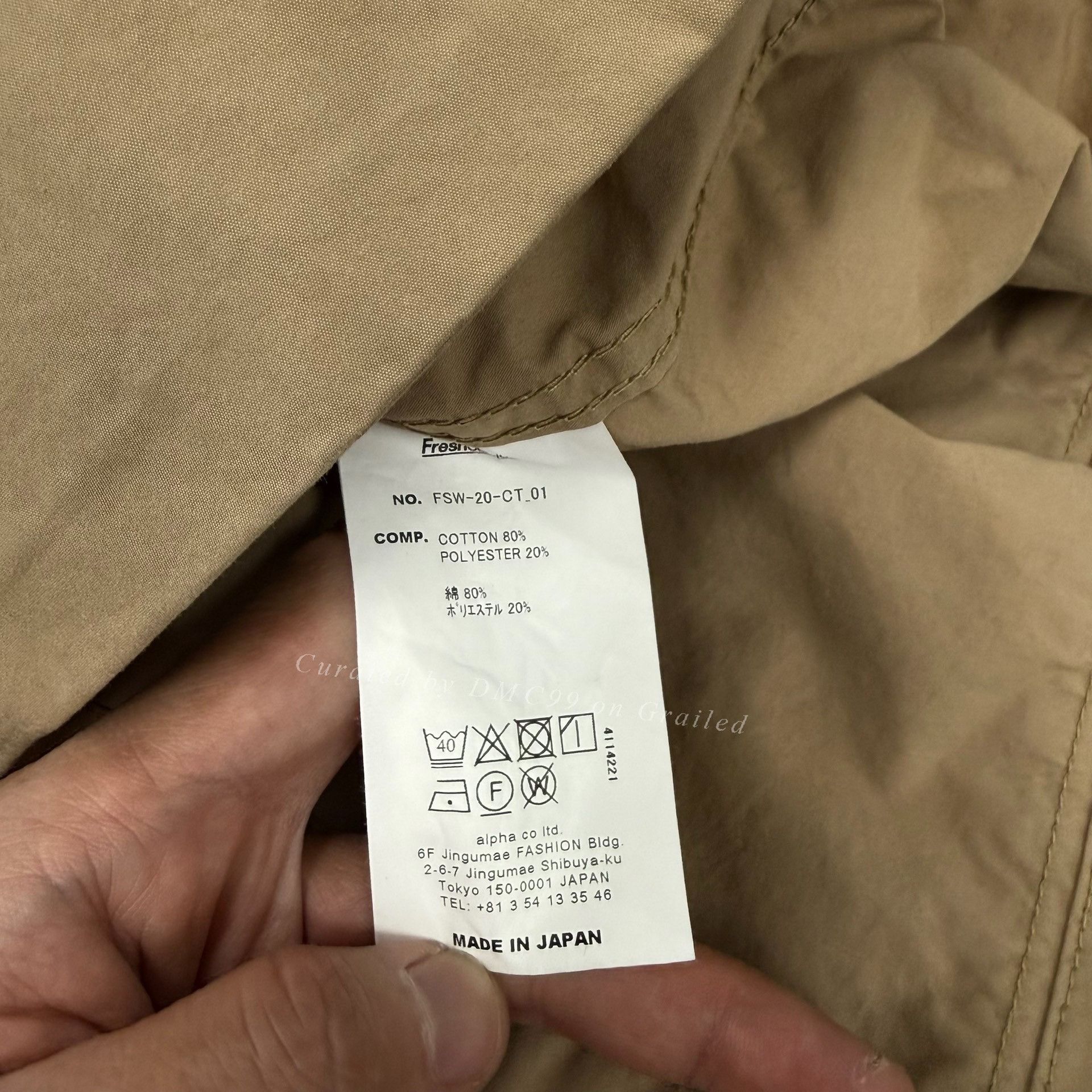 Service Works freshService 20AW 5 Pockets Jacket Size US M / EU 48-50 / 2 - 3 Thumbnail