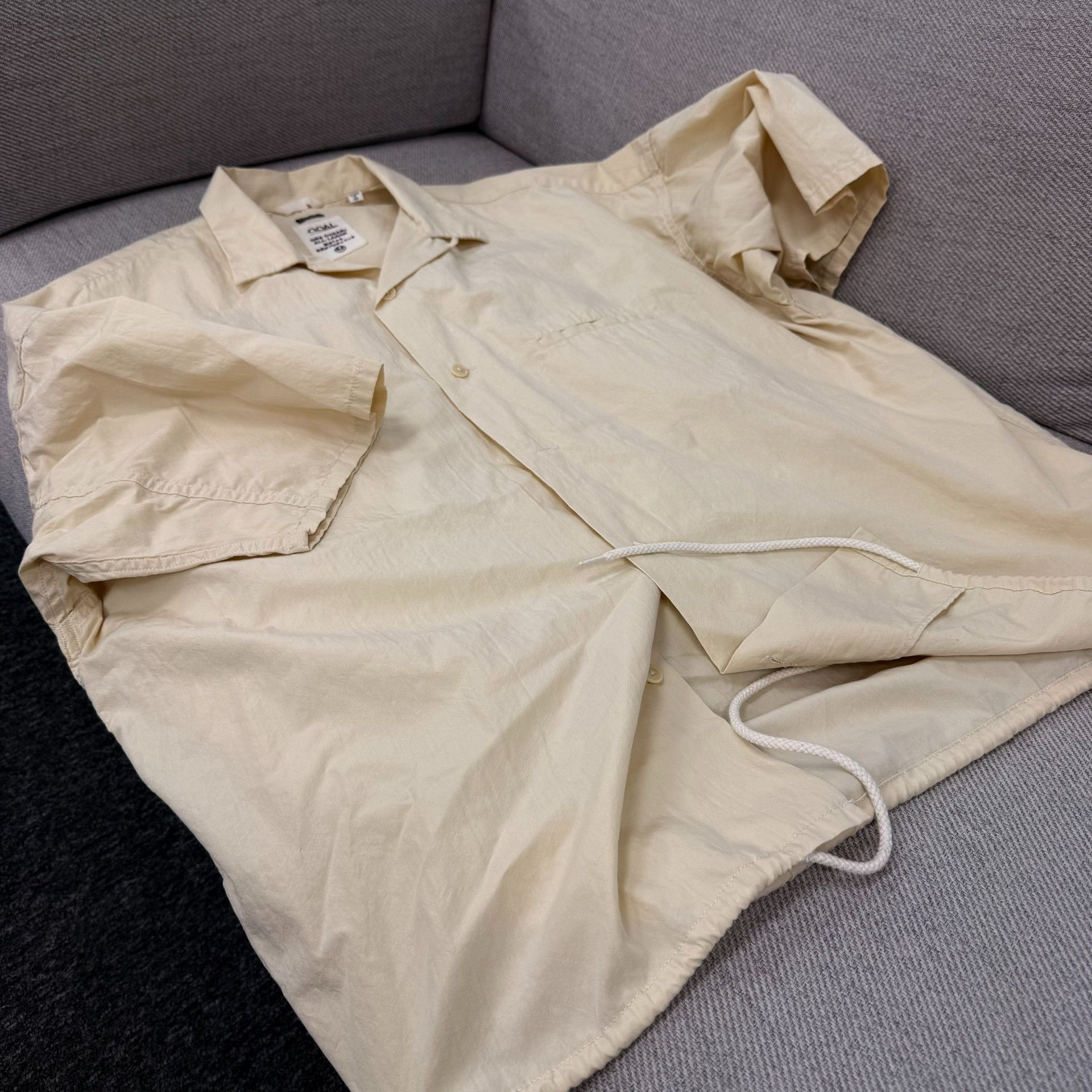 Nanamica nanamica 22SS Open Collar Wind Shirt Size US M / EU 48-50 / 2 - 6 Thumbnail