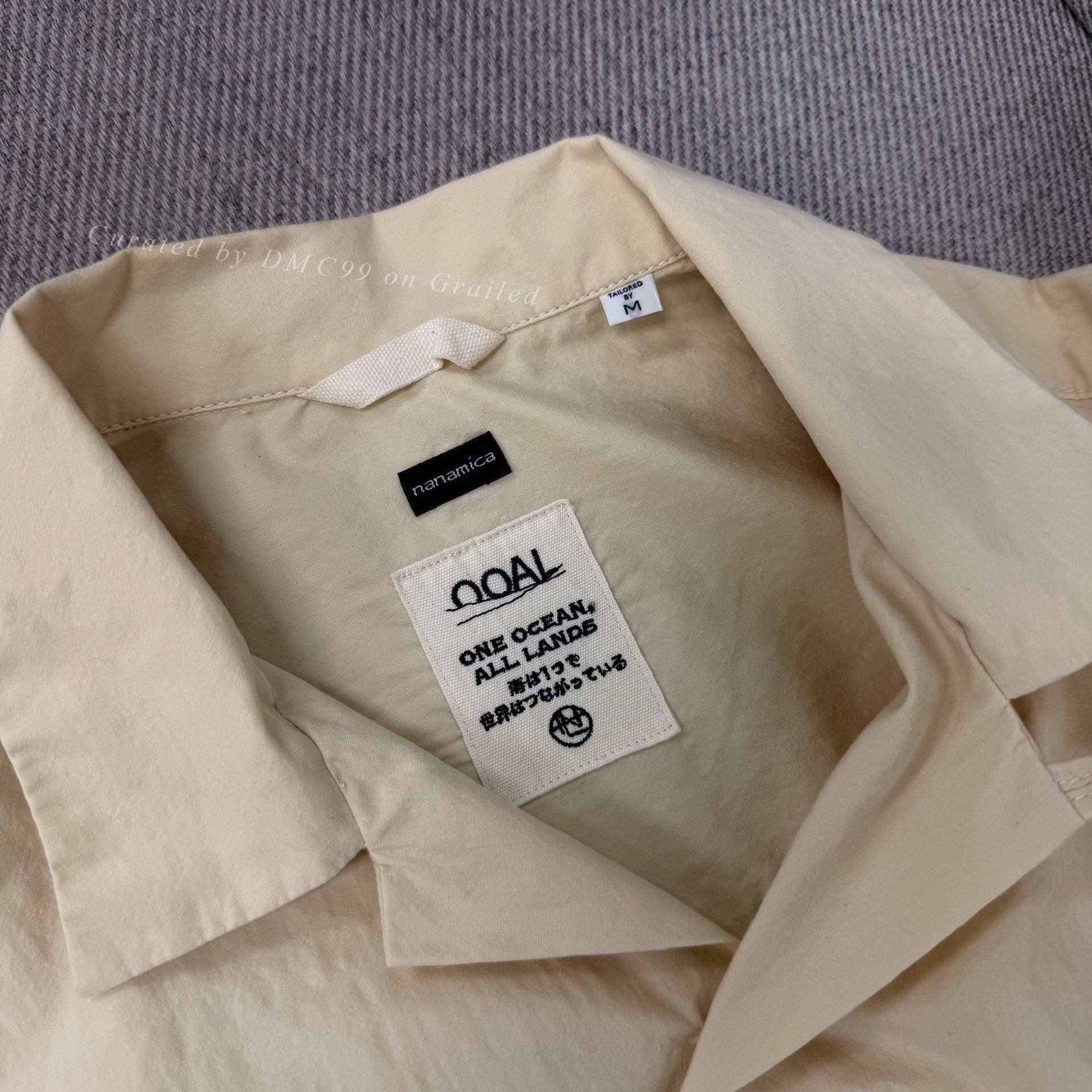 Nanamica nanamica 22SS Open Collar Wind Shirt Size US M / EU 48-50 / 2 - 2 Thumbnail